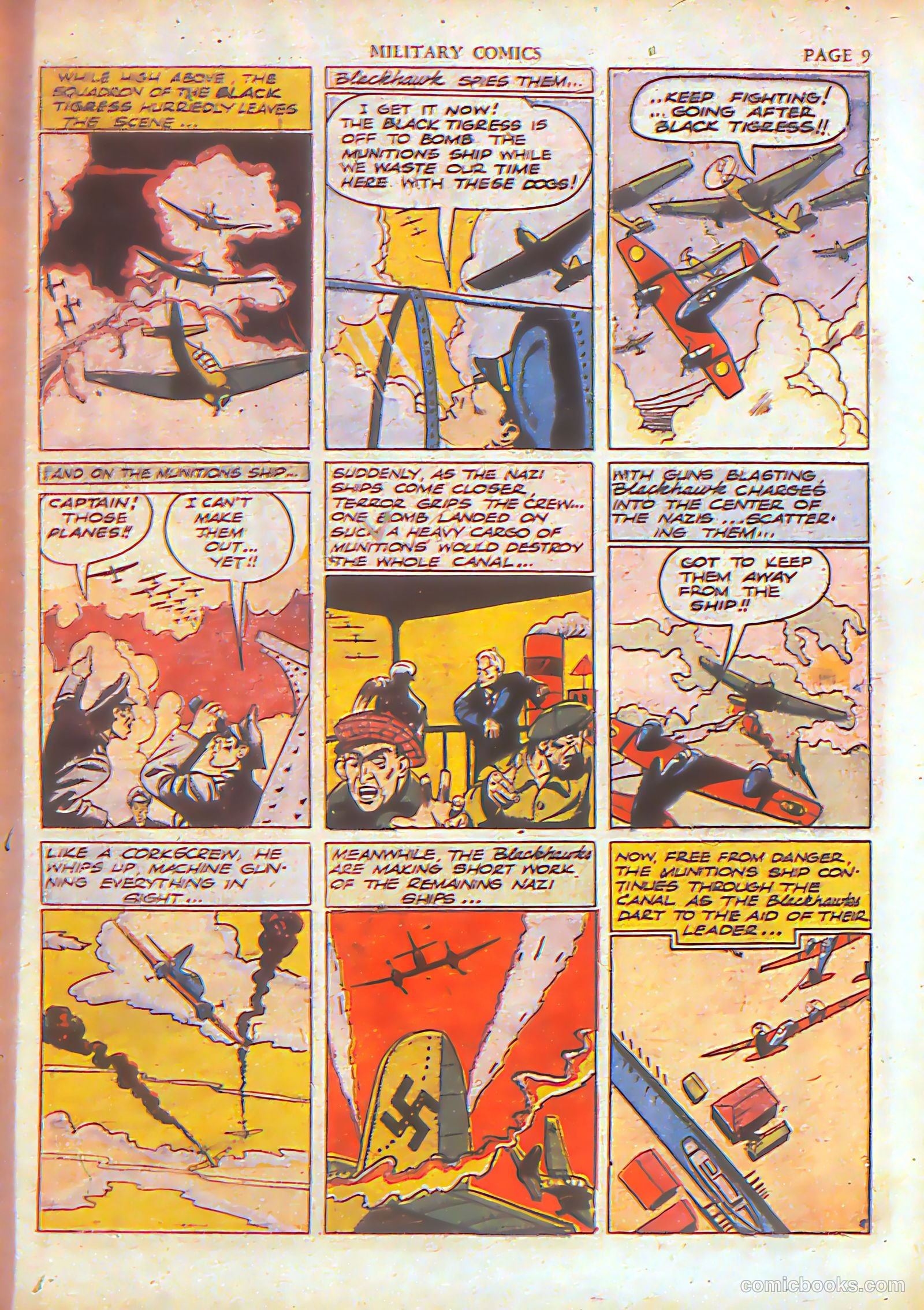 Military Comics #4 (1941) — page 11 of 68