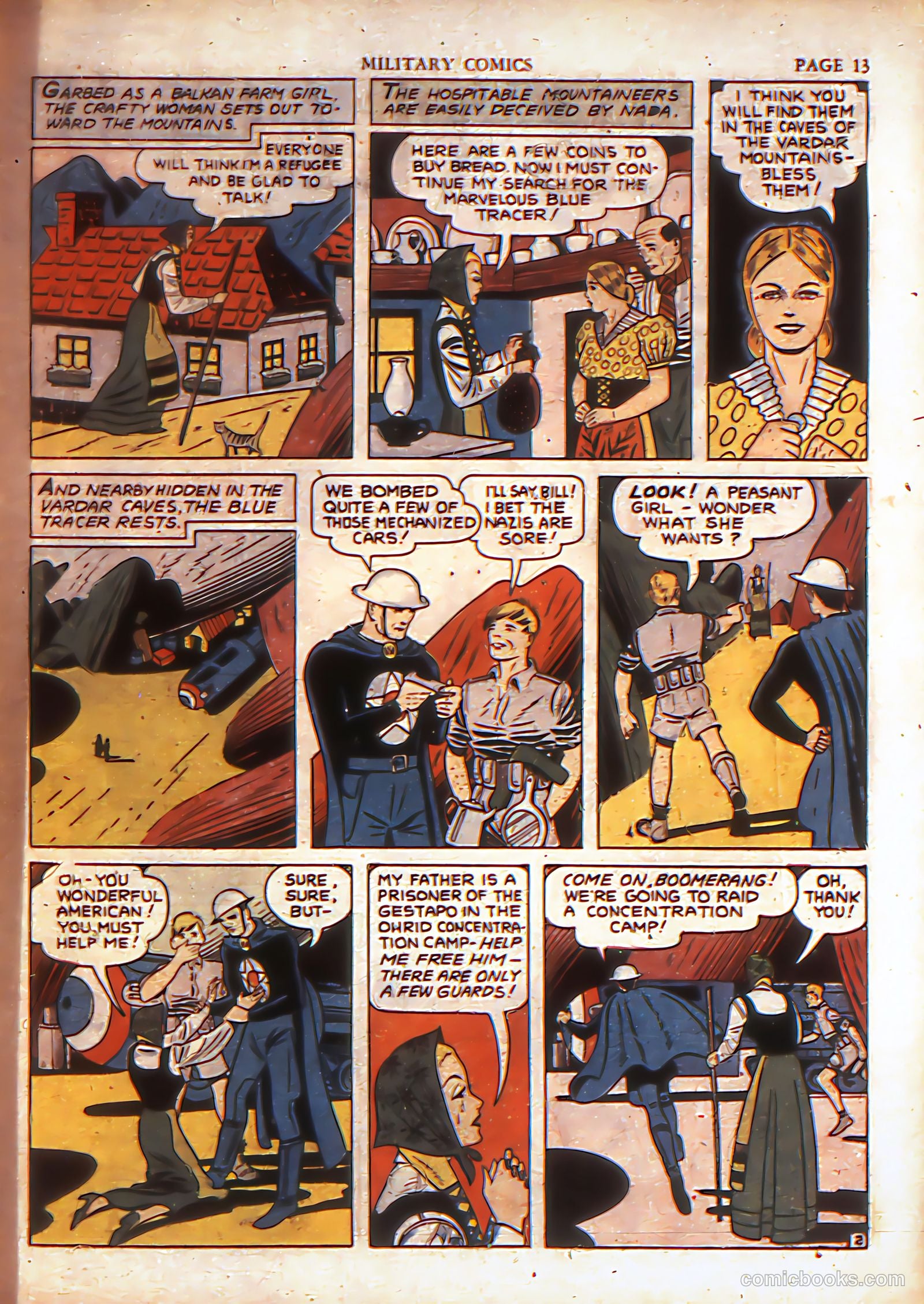 Military Comics #4 (1941) — page 15 of 68