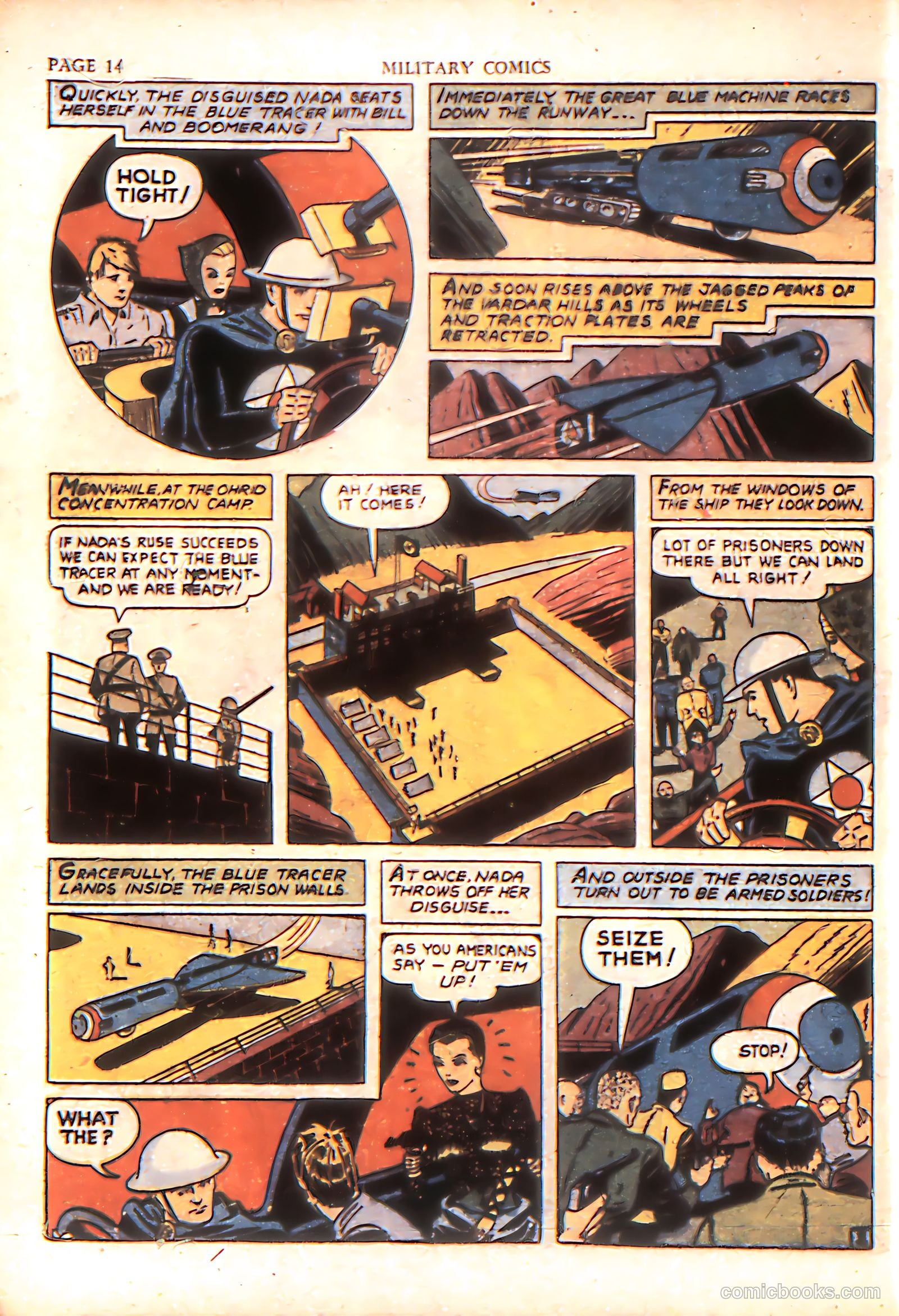 Military Comics #4 (1941) — page 16 of 68