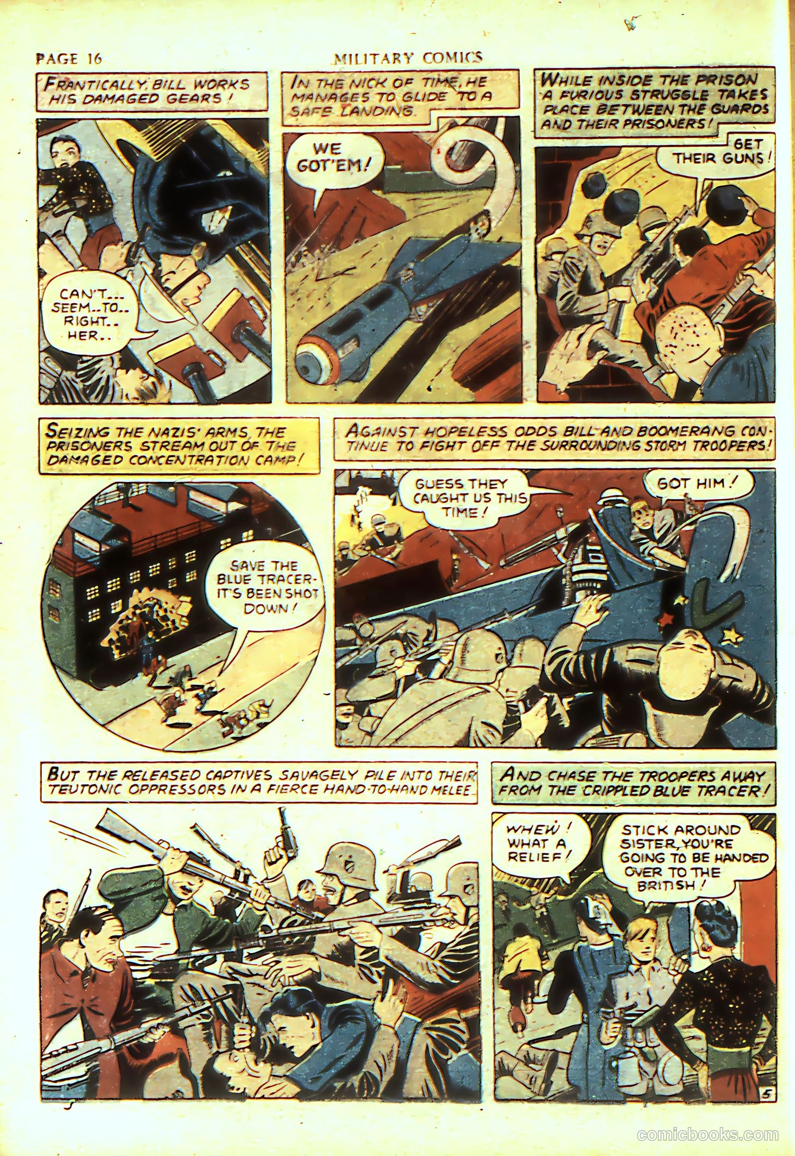 Military Comics #4 (1941) — page 18 of 68