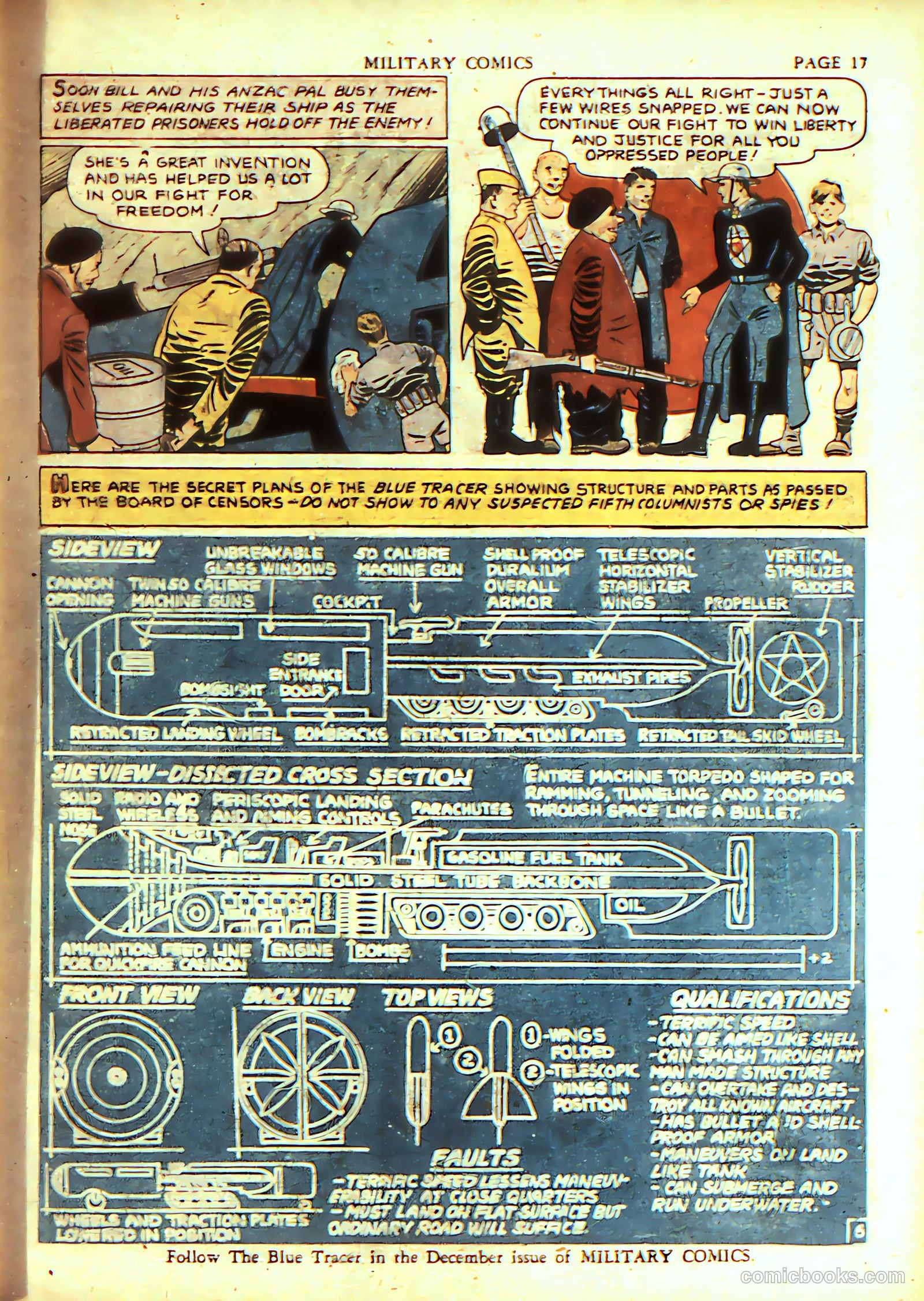Military Comics #4 (1941) — page 19 of 68