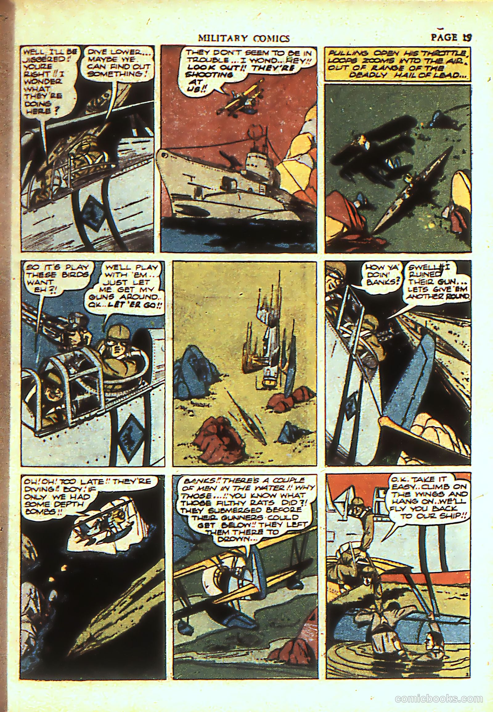 Military Comics #4 (1941) — page 21 of 68