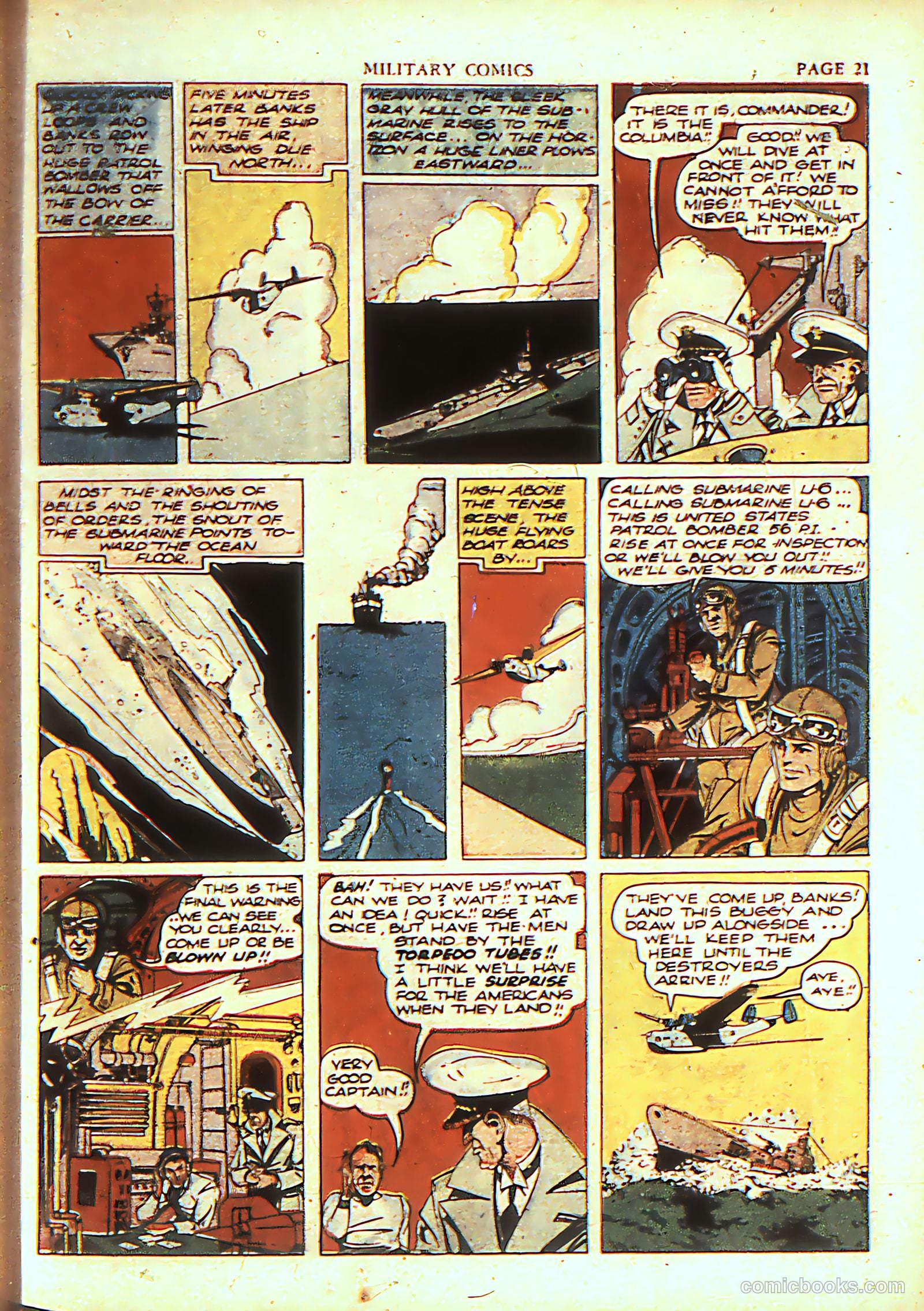 Military Comics #4 (1941) — page 23 of 68