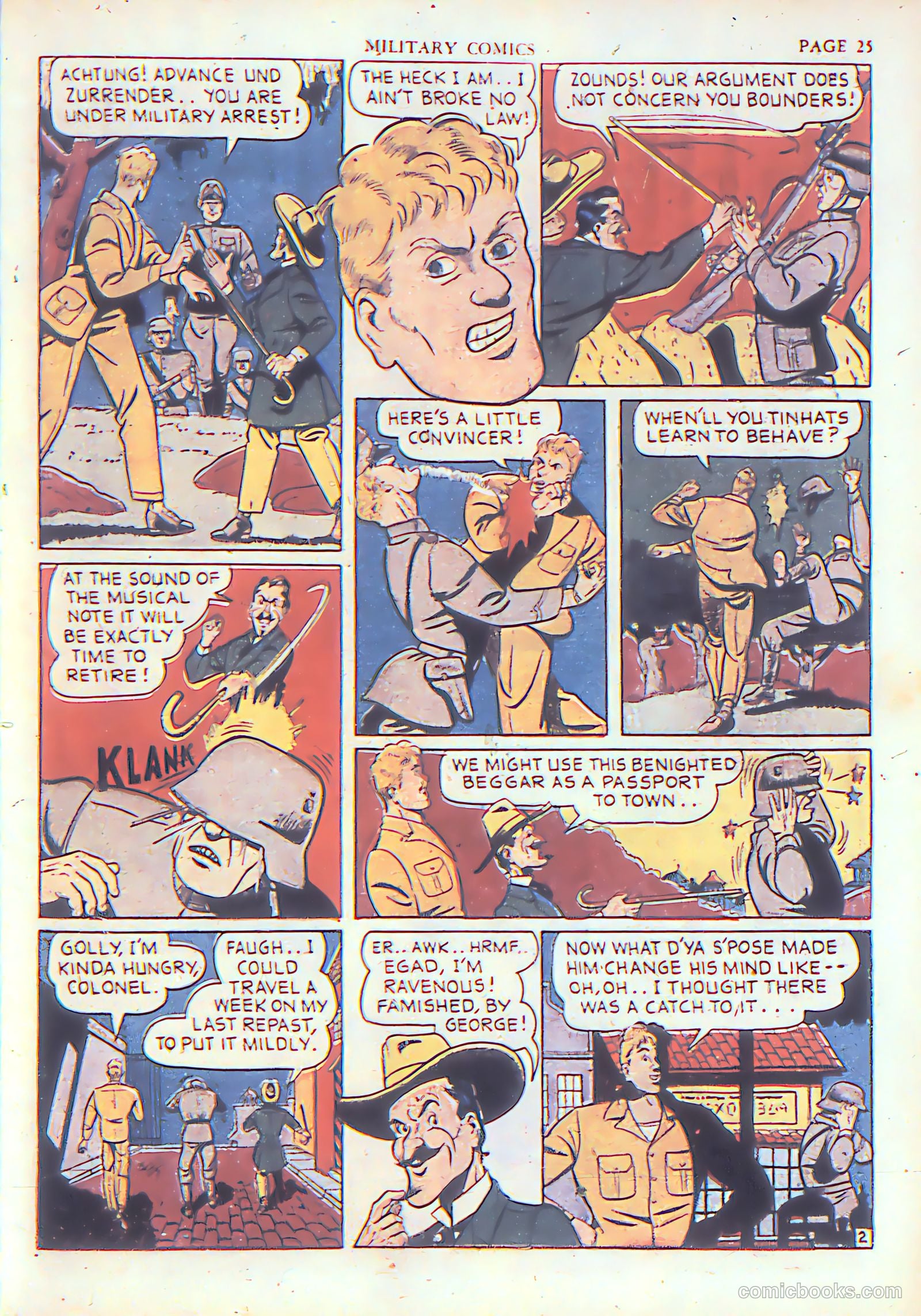 Military Comics #4 (1941) — page 27 of 68