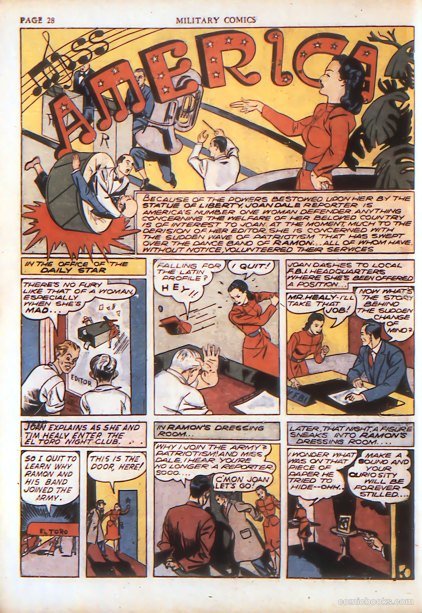 Military Comics #4 (1941) — page 30 of 68