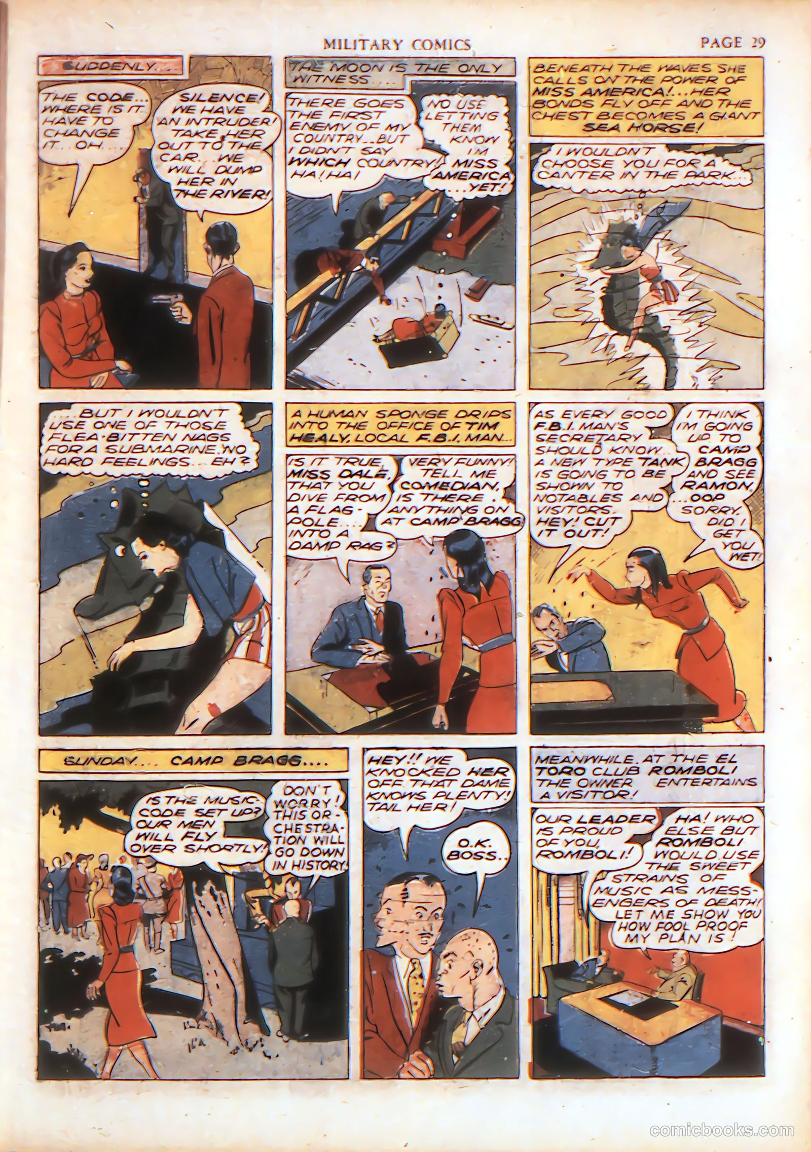 Military Comics #4 (1941) — page 31 of 68