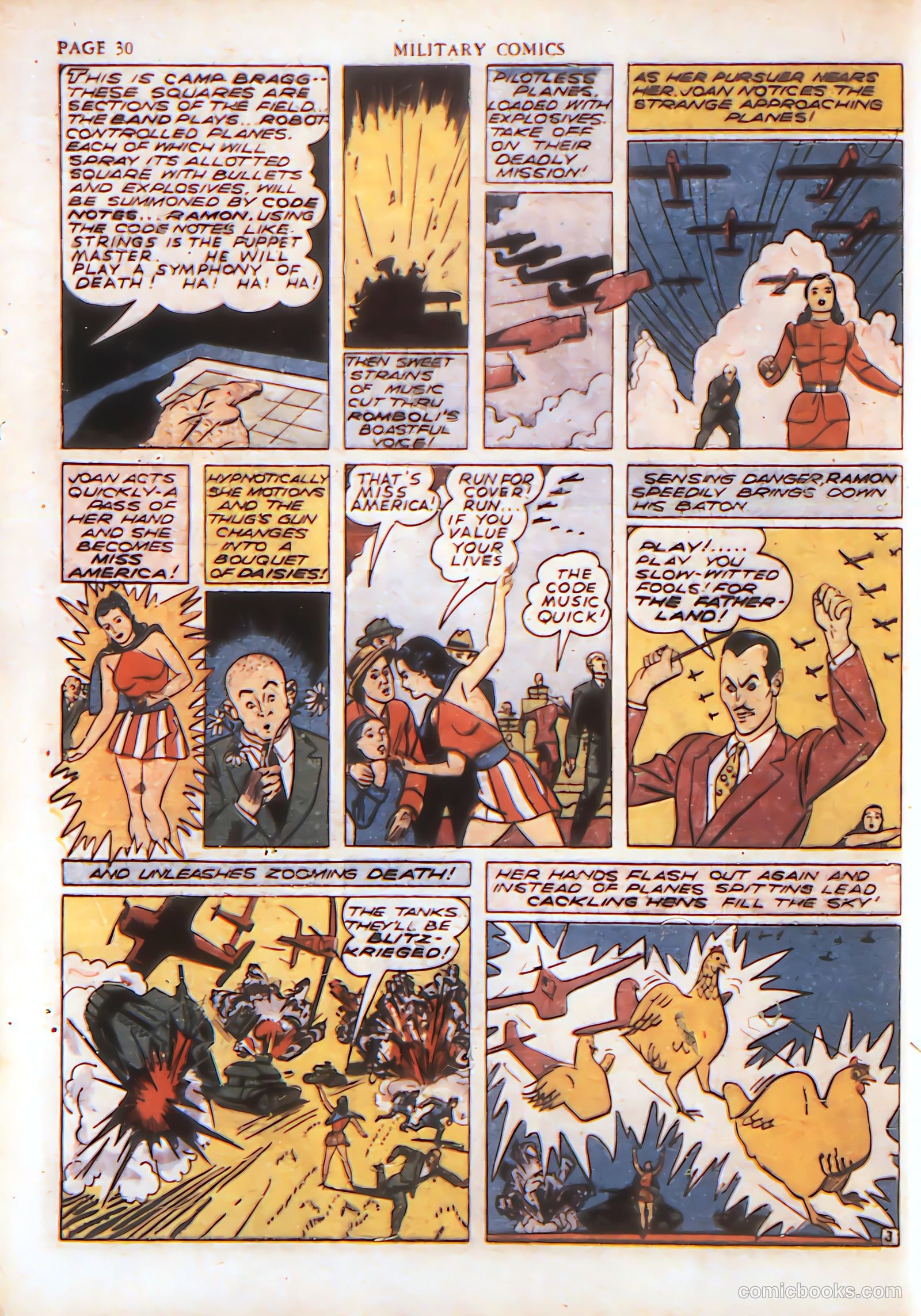 Military Comics #4 (1941) — page 32 of 68