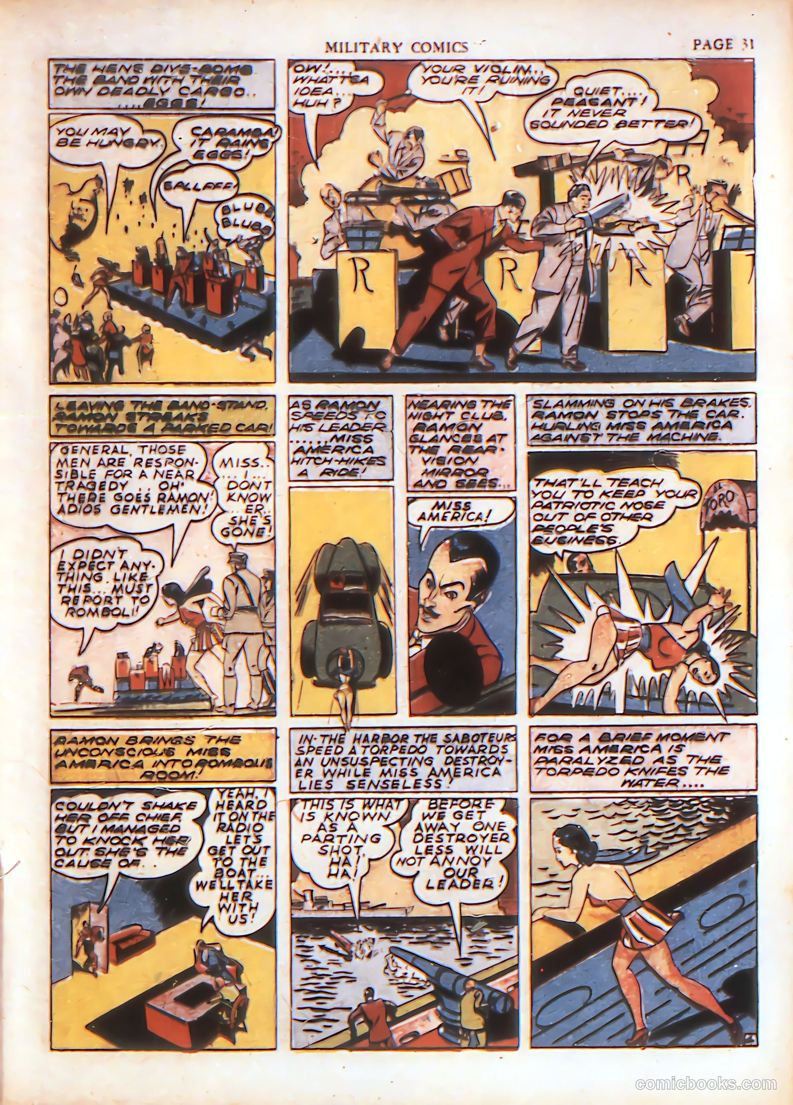 Military Comics #4 (1941) — page 33 of 68