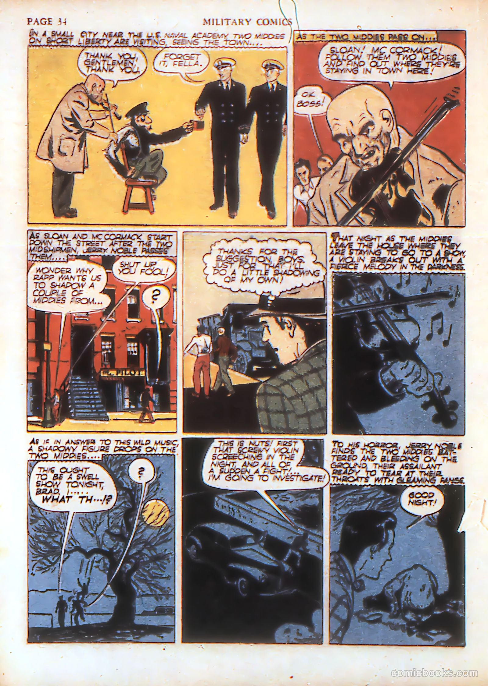 Military Comics #4 (1941) — page 36 of 68