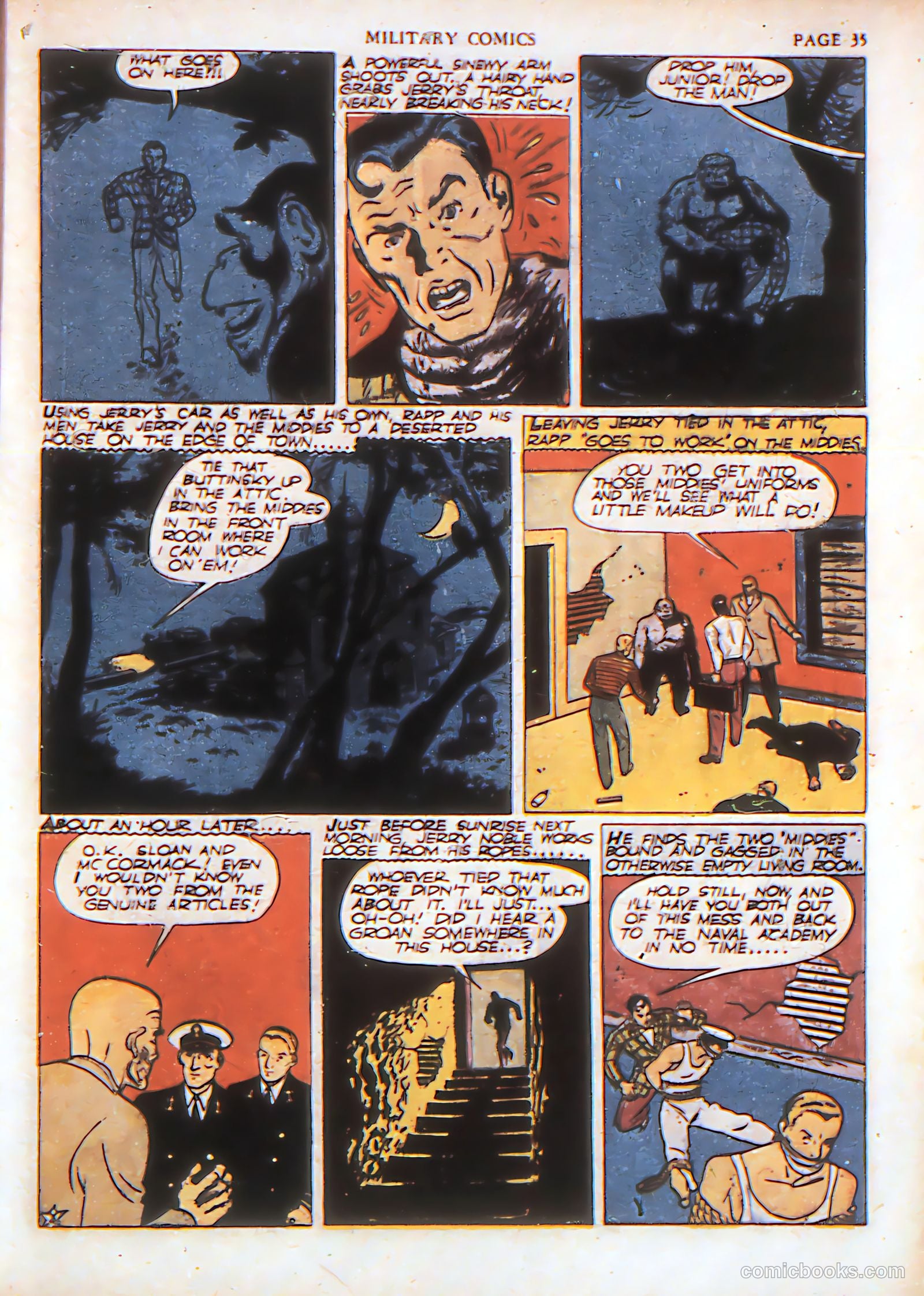 Military Comics #4 (1941) — page 37 of 68