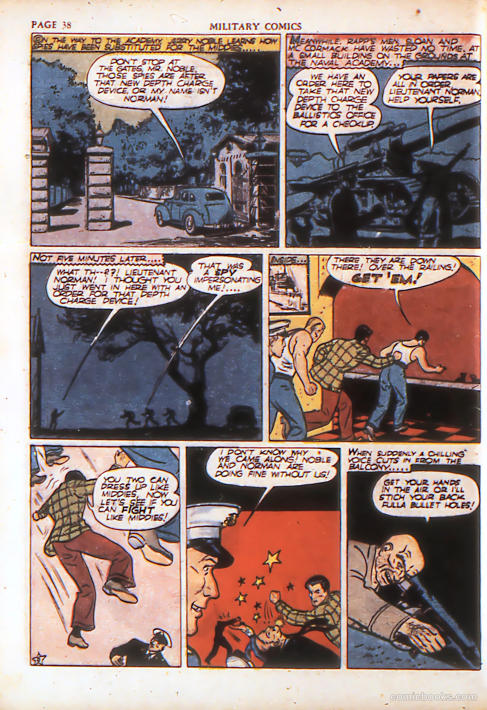 Military Comics #4 (1941) — page 40 of 68
