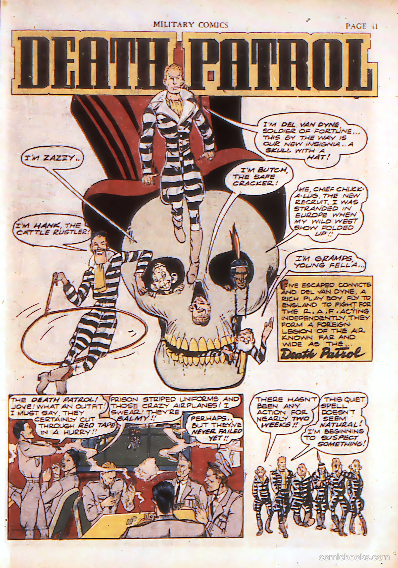 Military Comics #4 (1941) — page 43 of 68