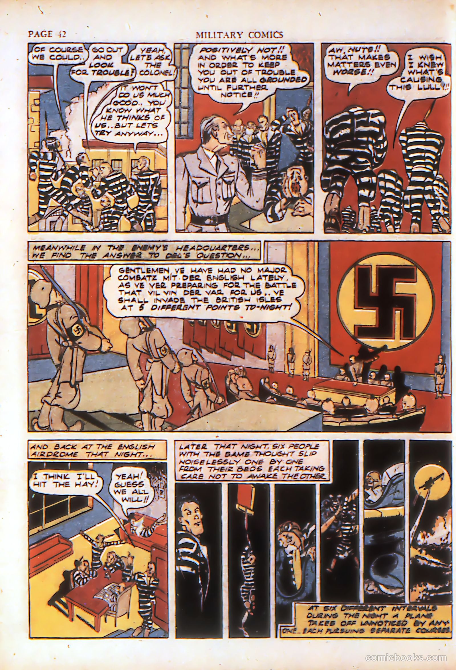 Military Comics #4 (1941) — page 44 of 68
