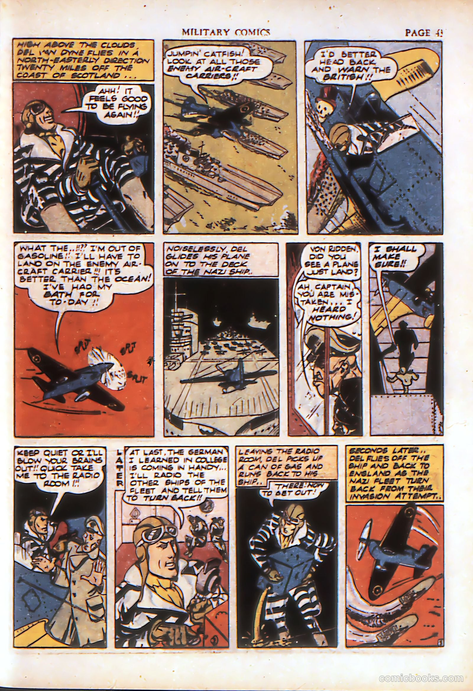 Military Comics #4 (1941) — page 45 of 68
