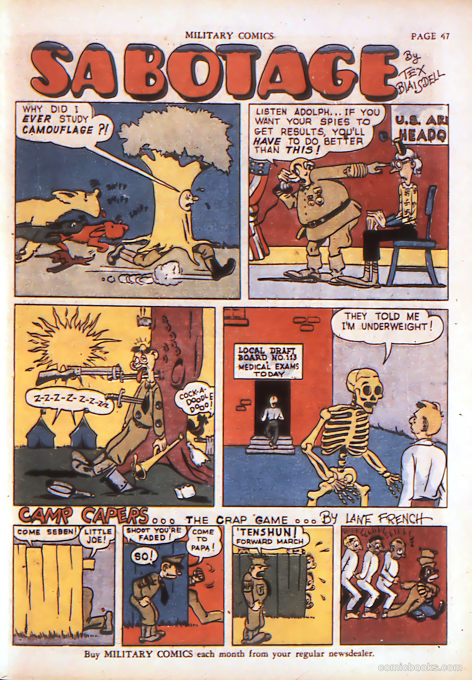 Military Comics #4 (1941) — page 49 of 68