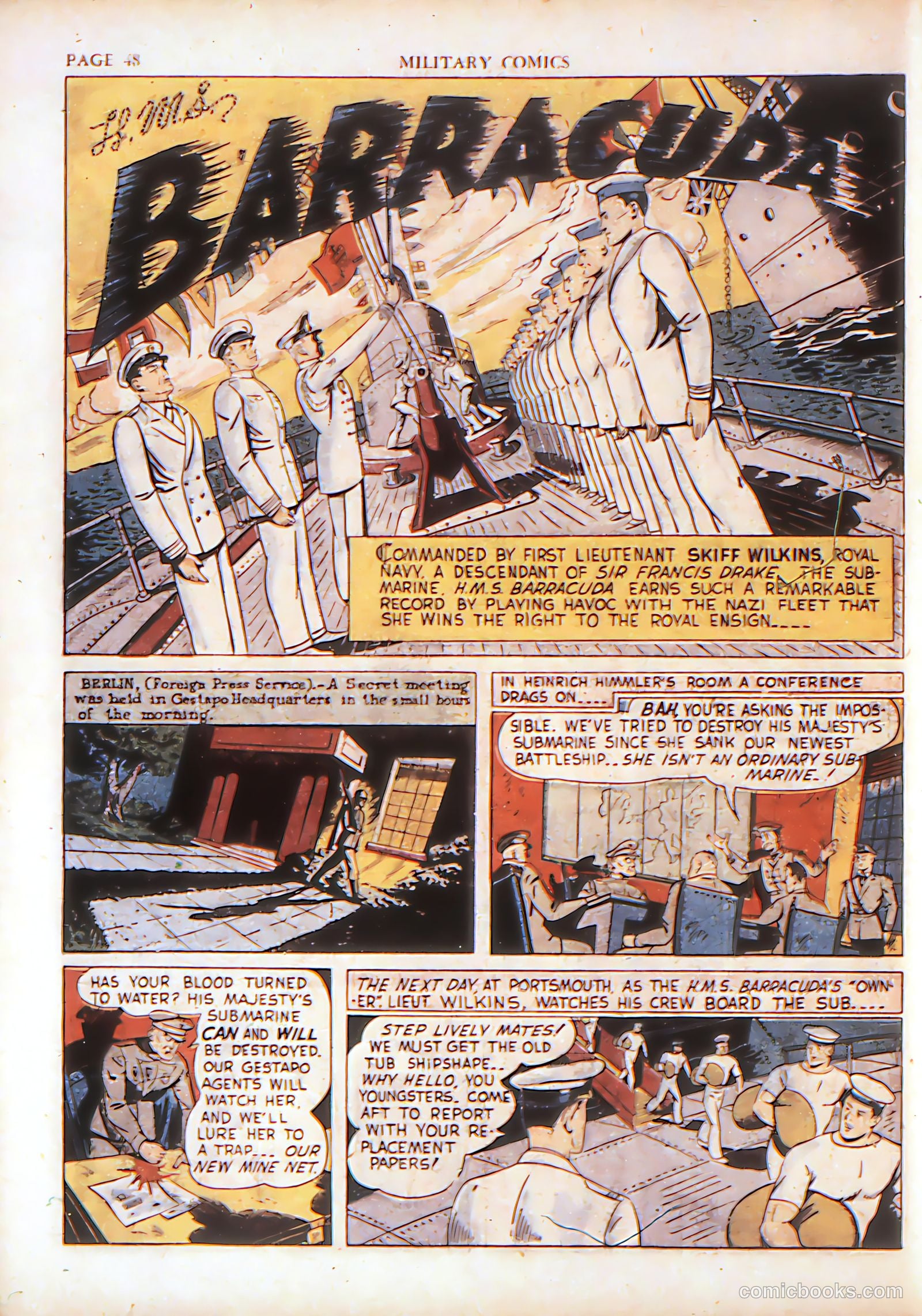 Military Comics #4 (1941) — page 50 of 68