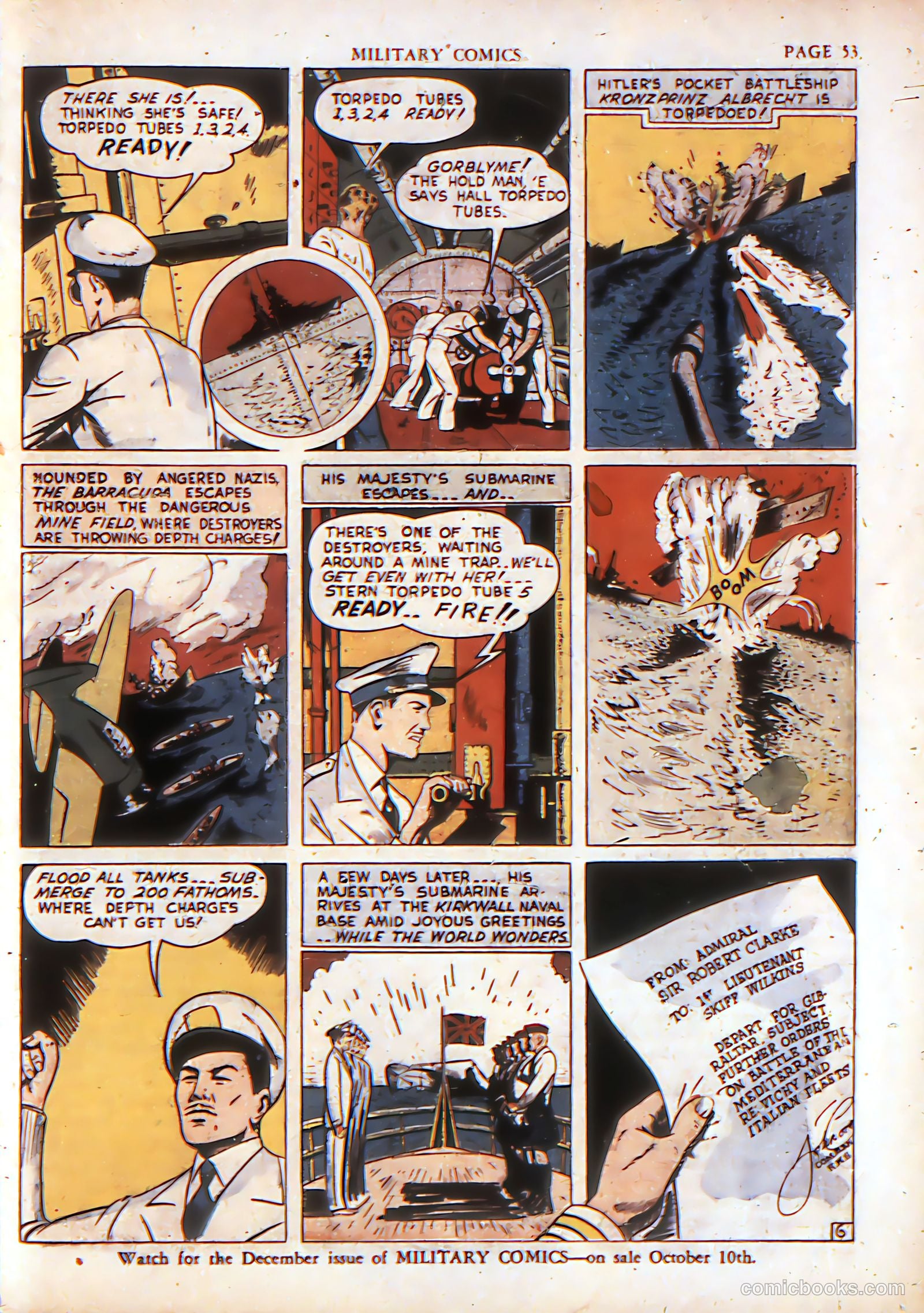 Military Comics #4 (1941) — page 55 of 68