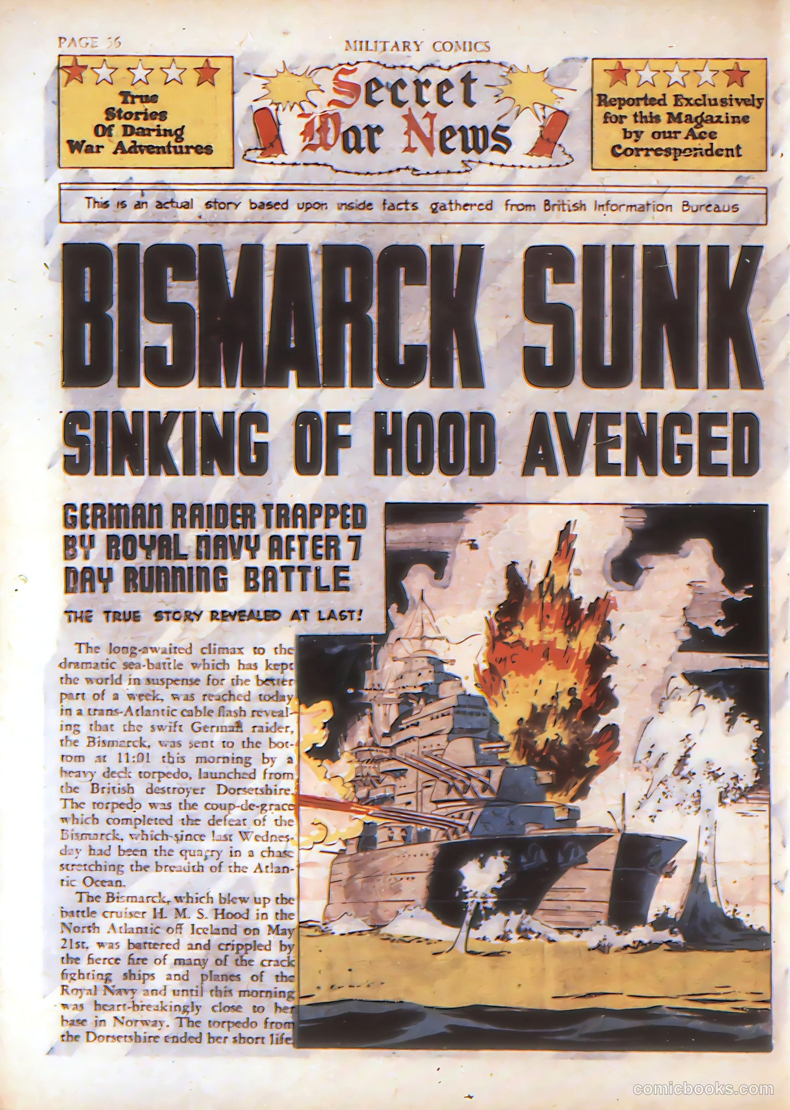 Military Comics #4 (1941) — page 58 of 68