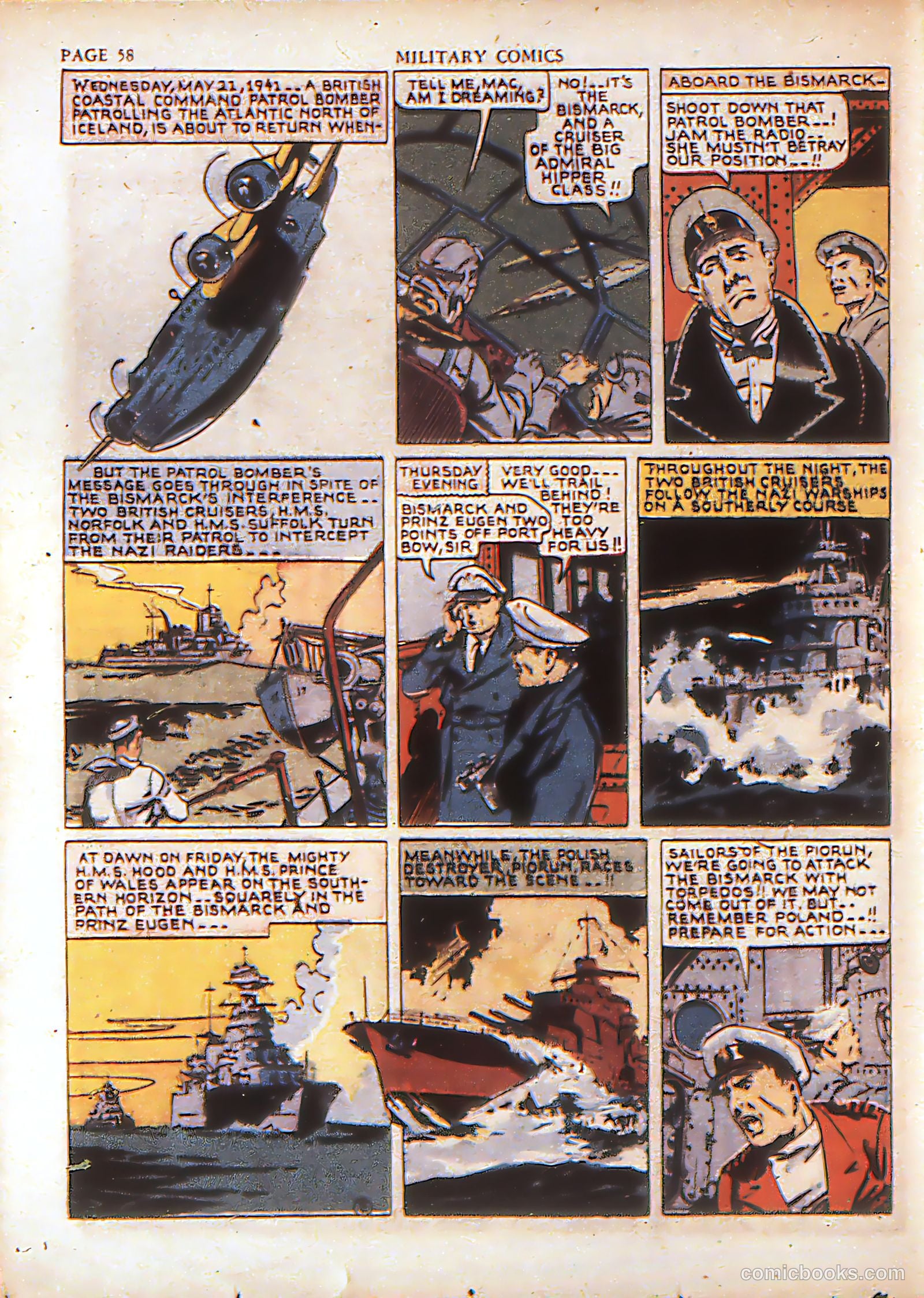 Military Comics #4 (1941) — page 60 of 68