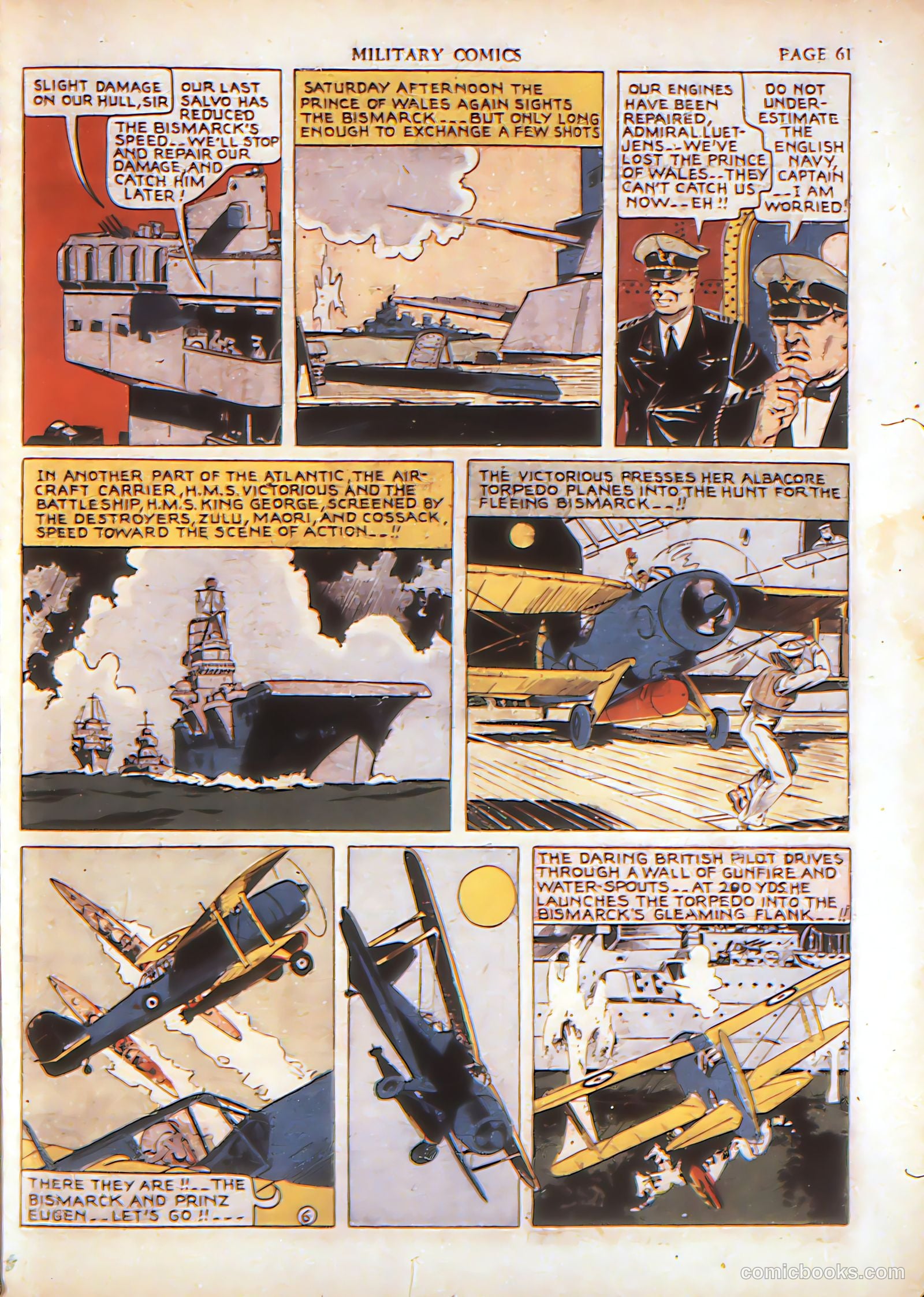 Military Comics #4 (1941) — page 63 of 68