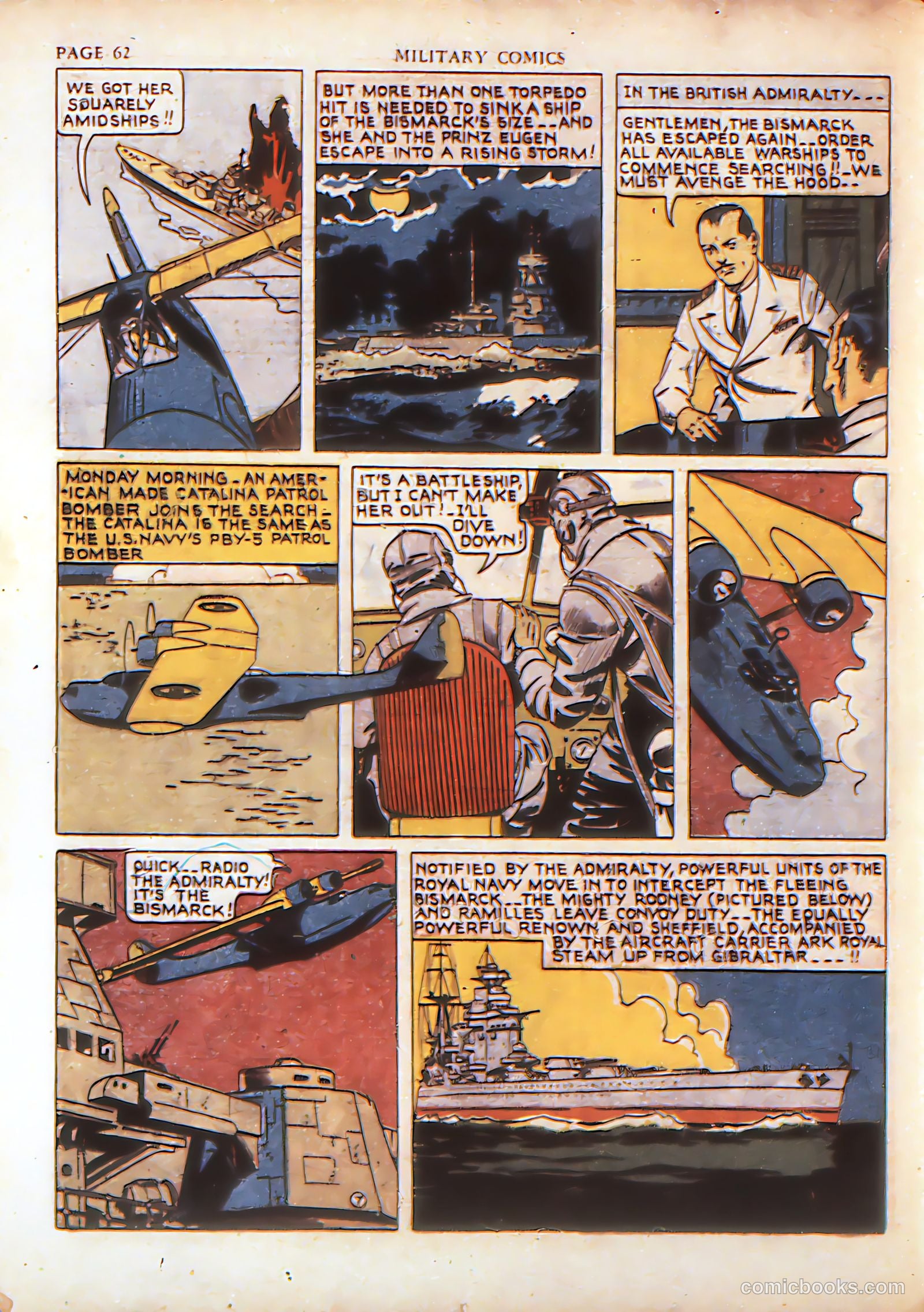 Military Comics #4 (1941) — page 64 of 68