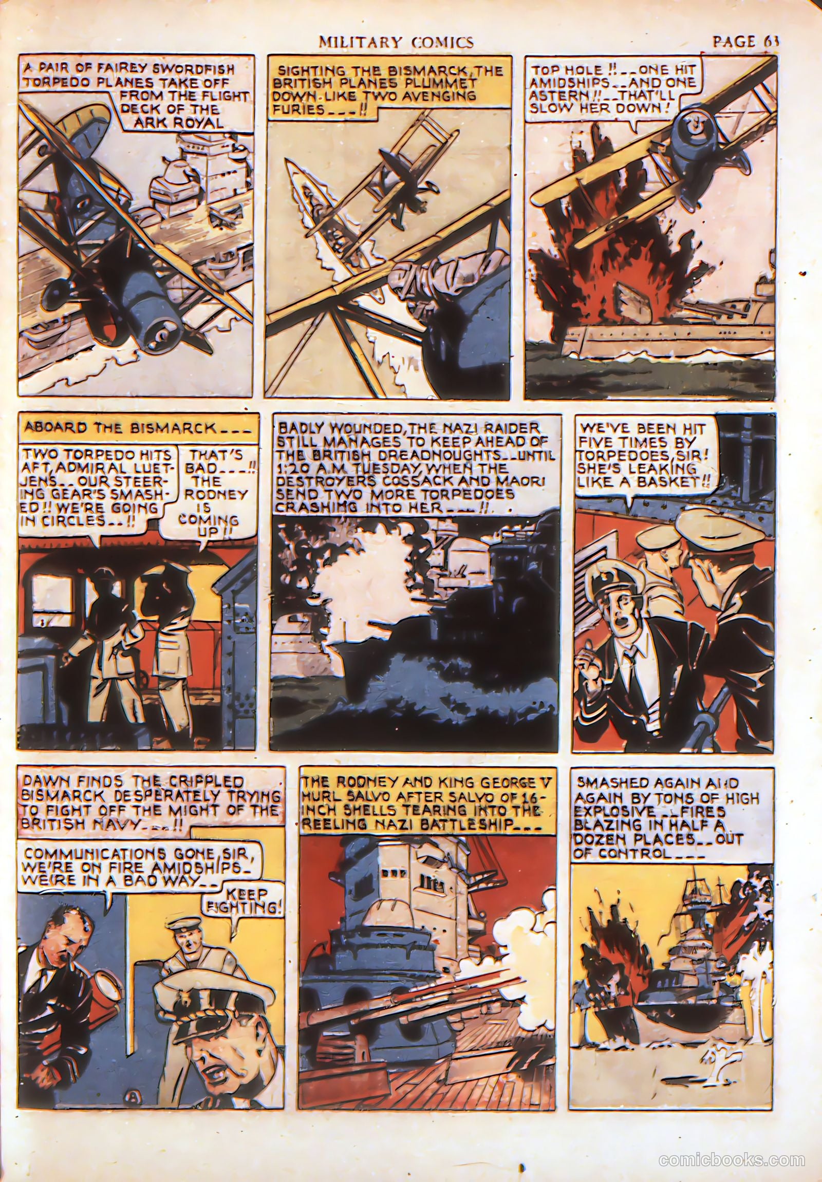Military Comics #4 (1941) — page 65 of 68