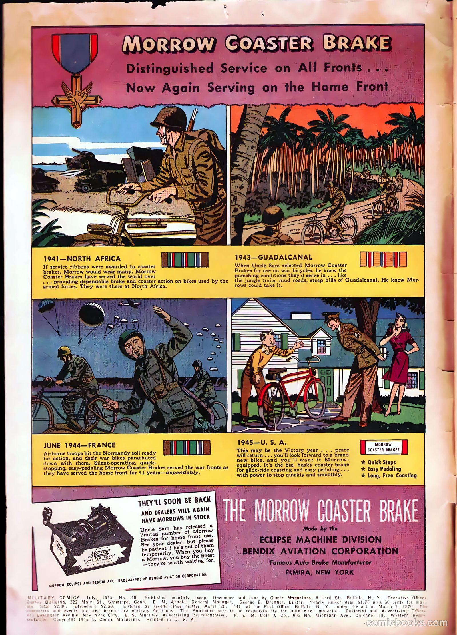 Military Comics #40 (1945) — page 2 of 60