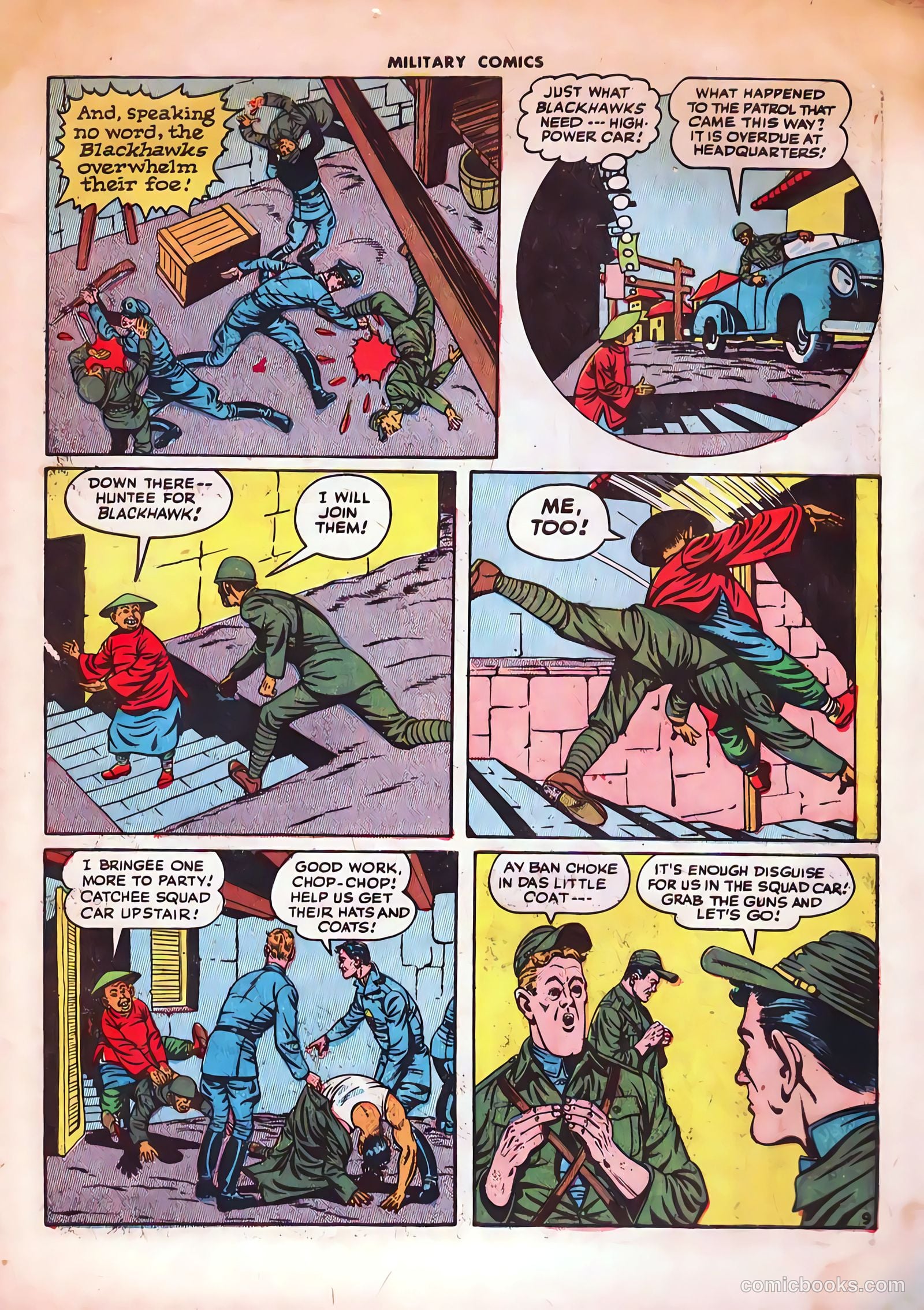 Military Comics #40 (1945) — page 11 of 60