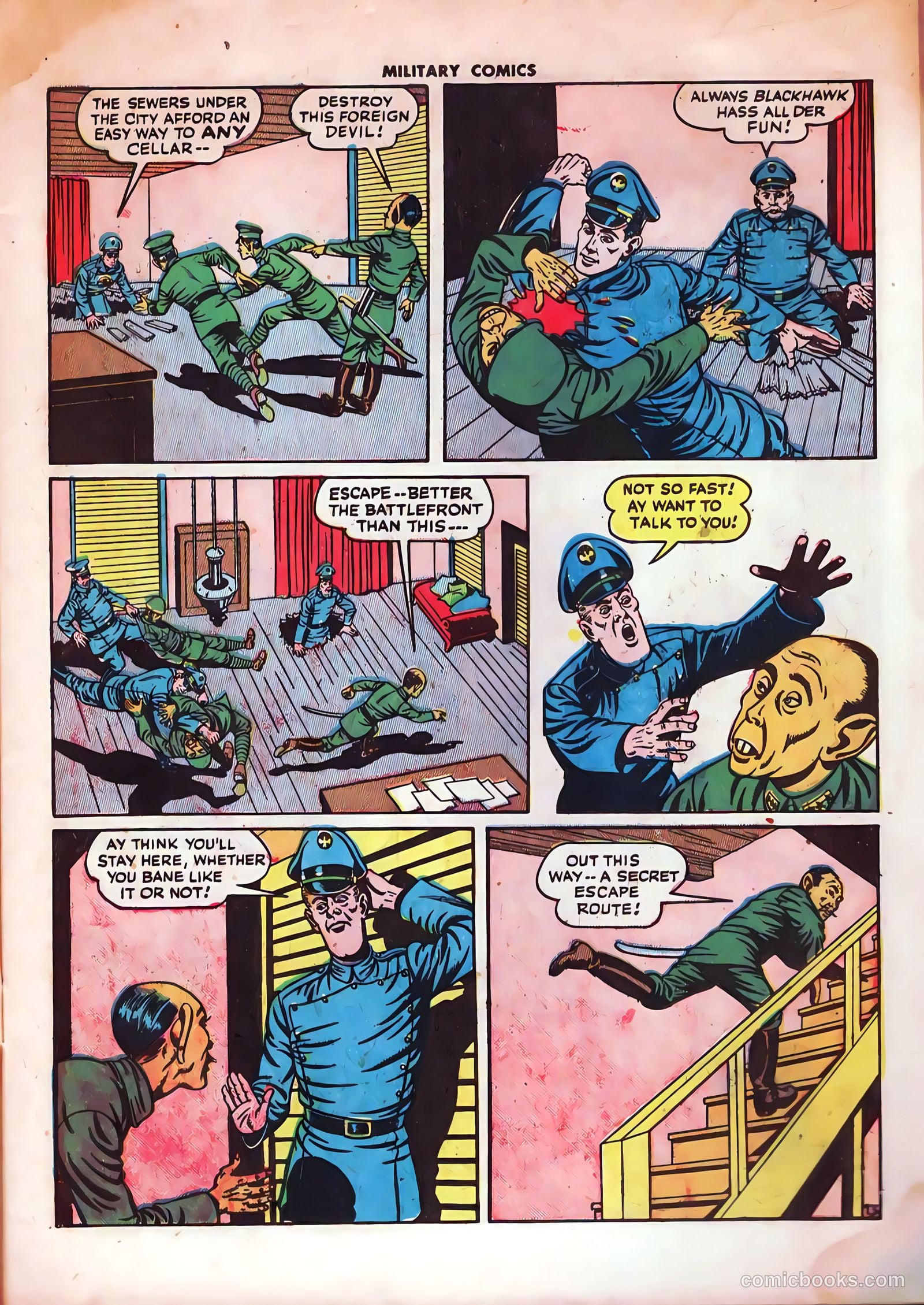Military Comics #40 (1945) — page 15 of 60