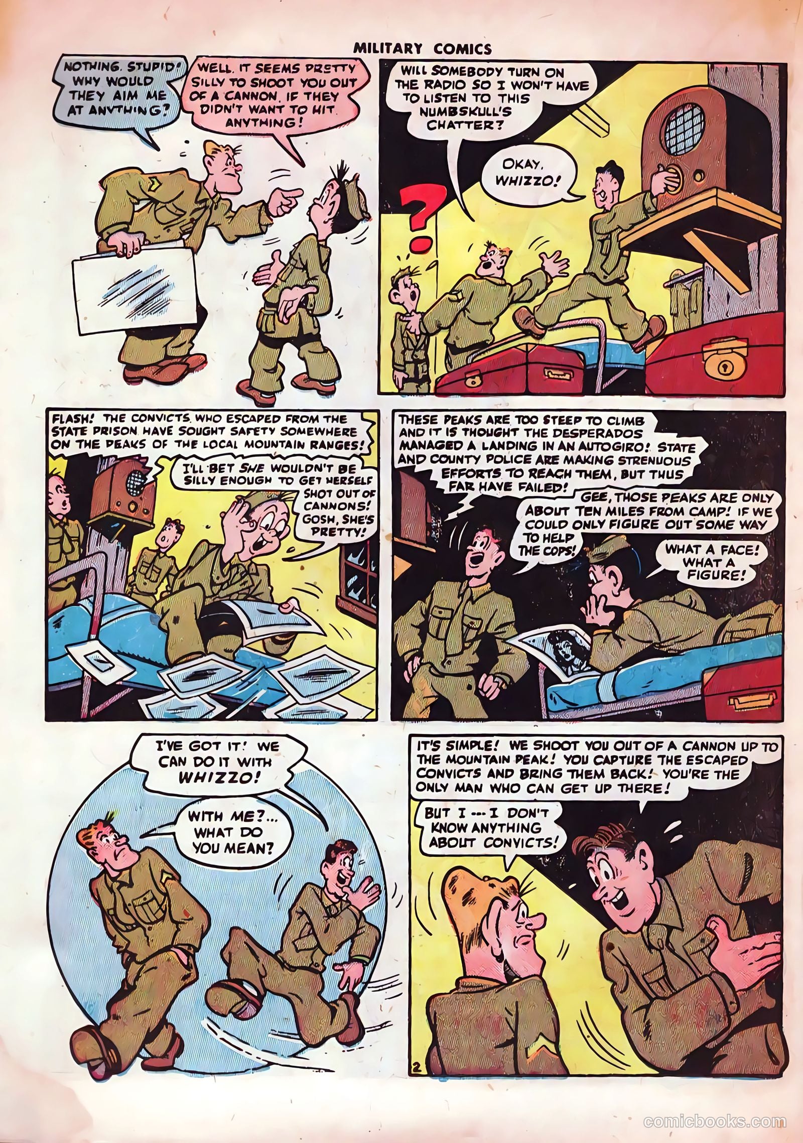 Military Comics #40 (1945) — page 32 of 60