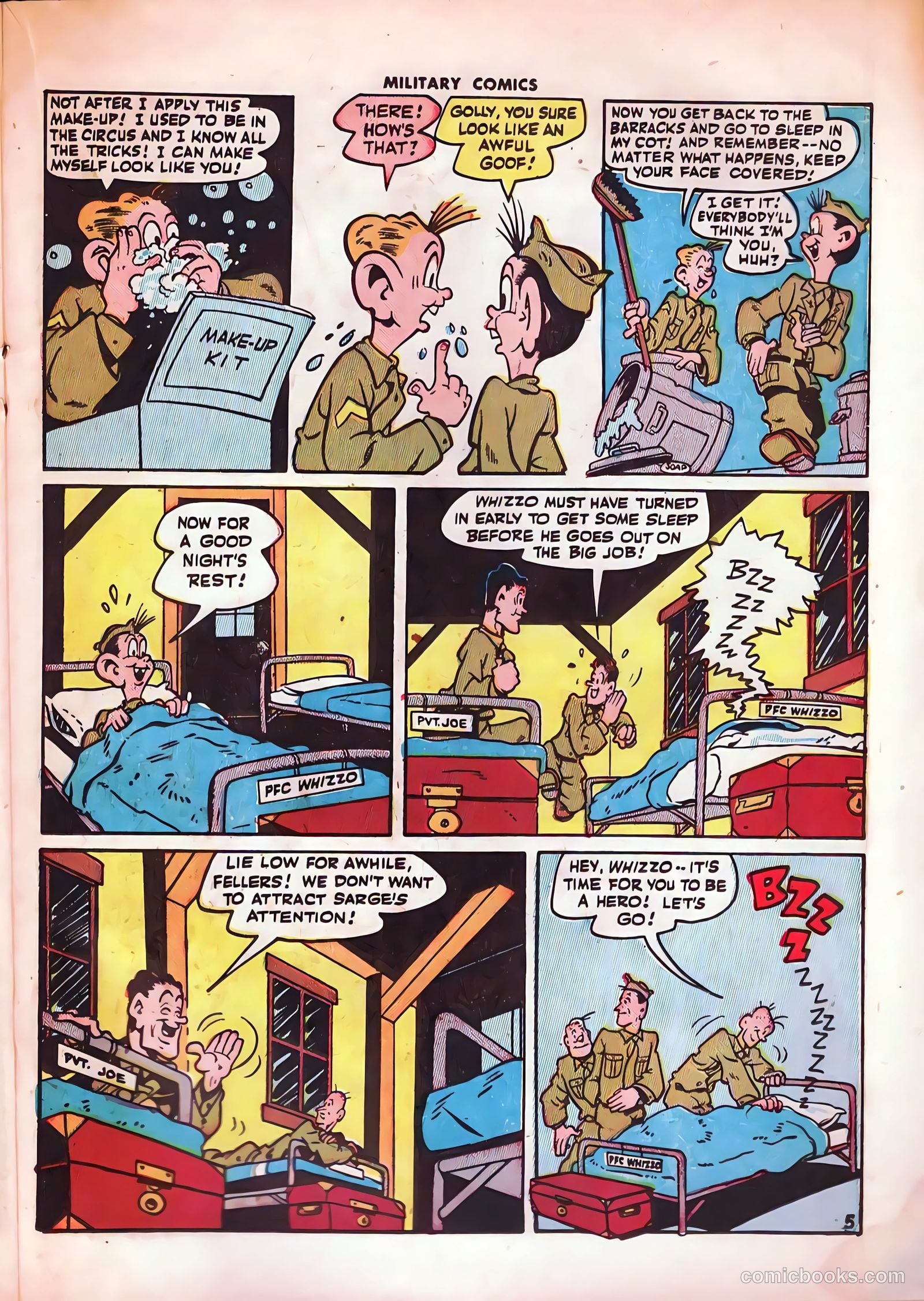 Military Comics #40 (1945) — page 35 of 60
