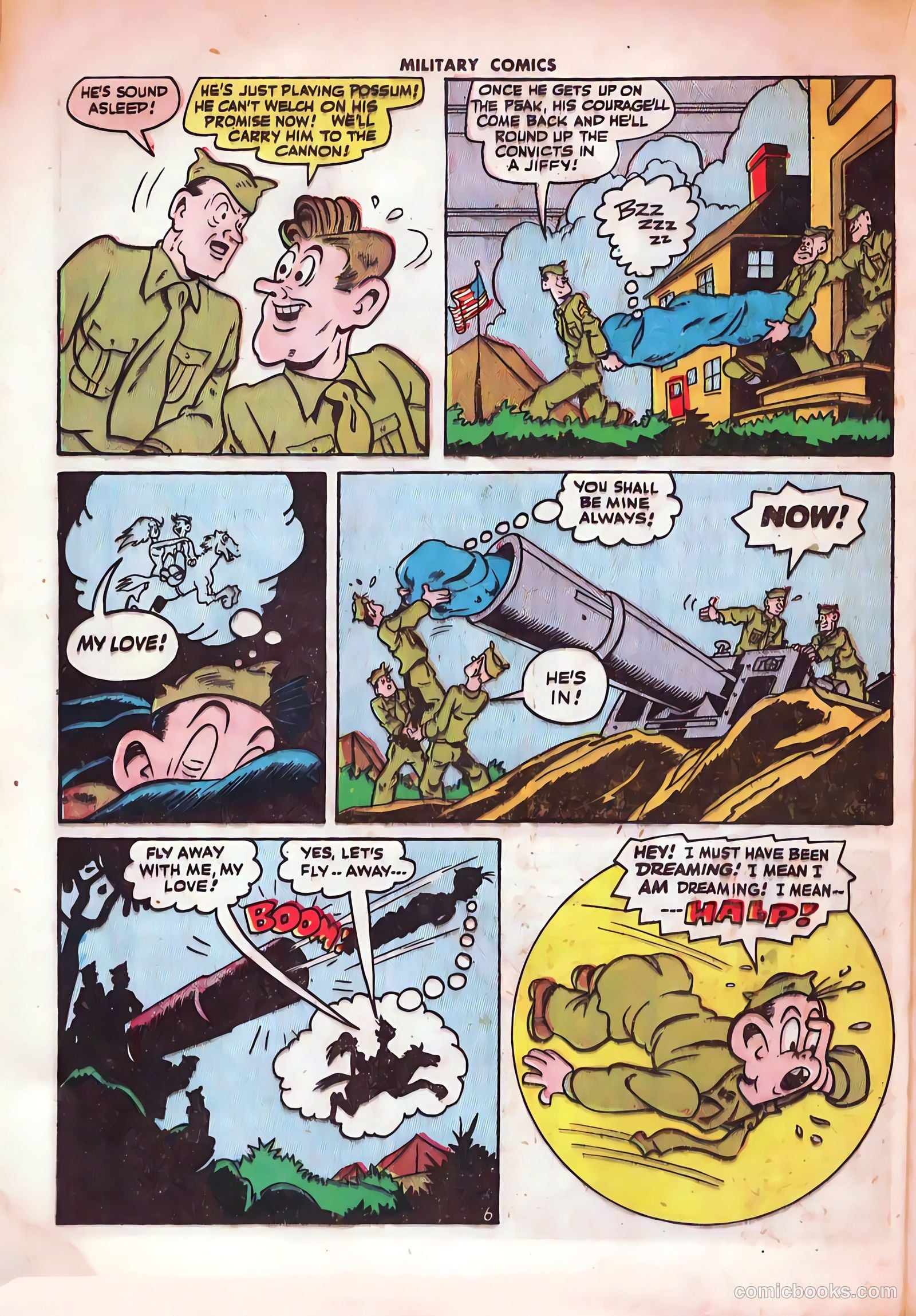 Military Comics #40 (1945) — page 36 of 60
