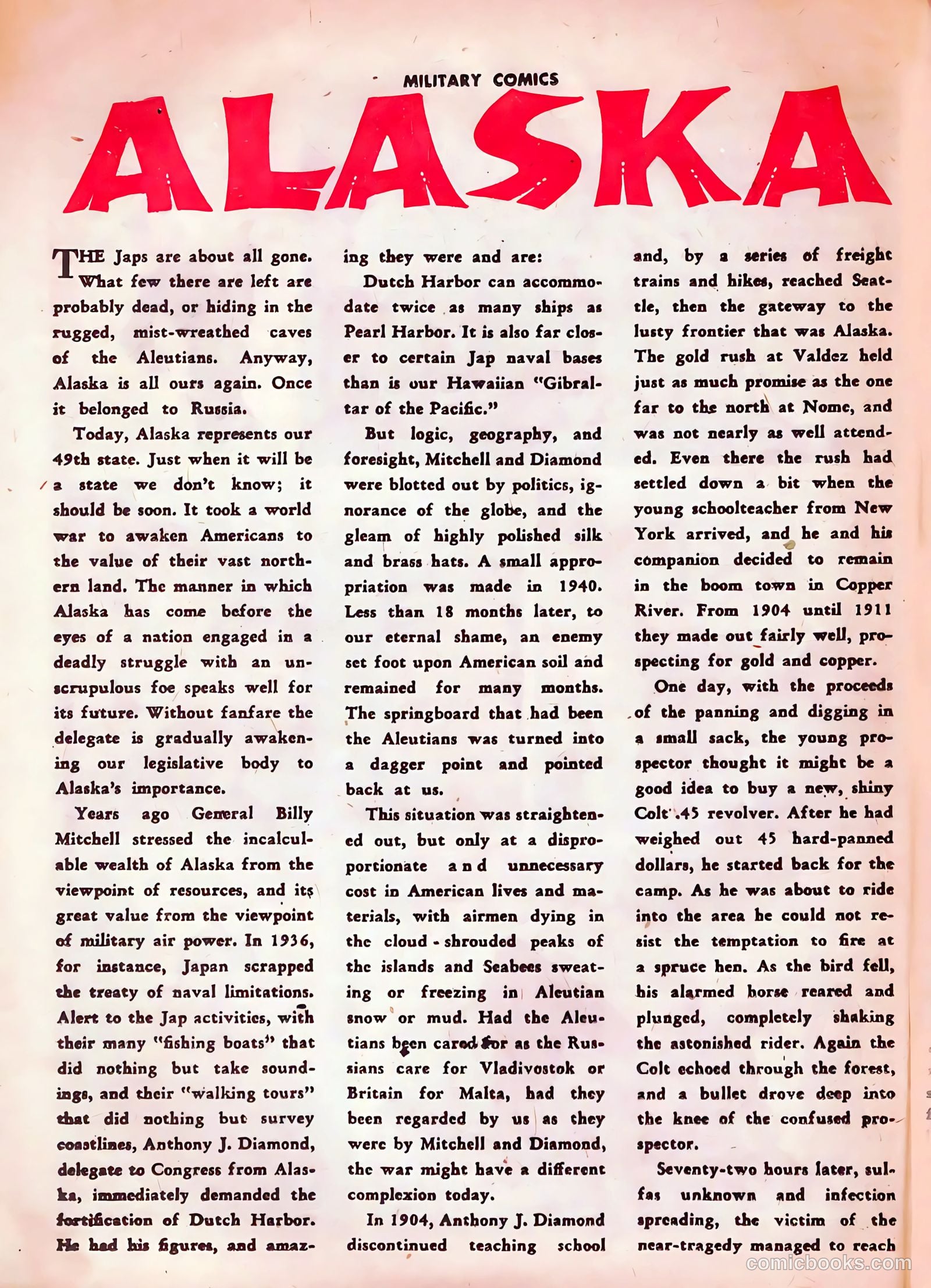 Military Comics #40 (1945) — page 40 of 60