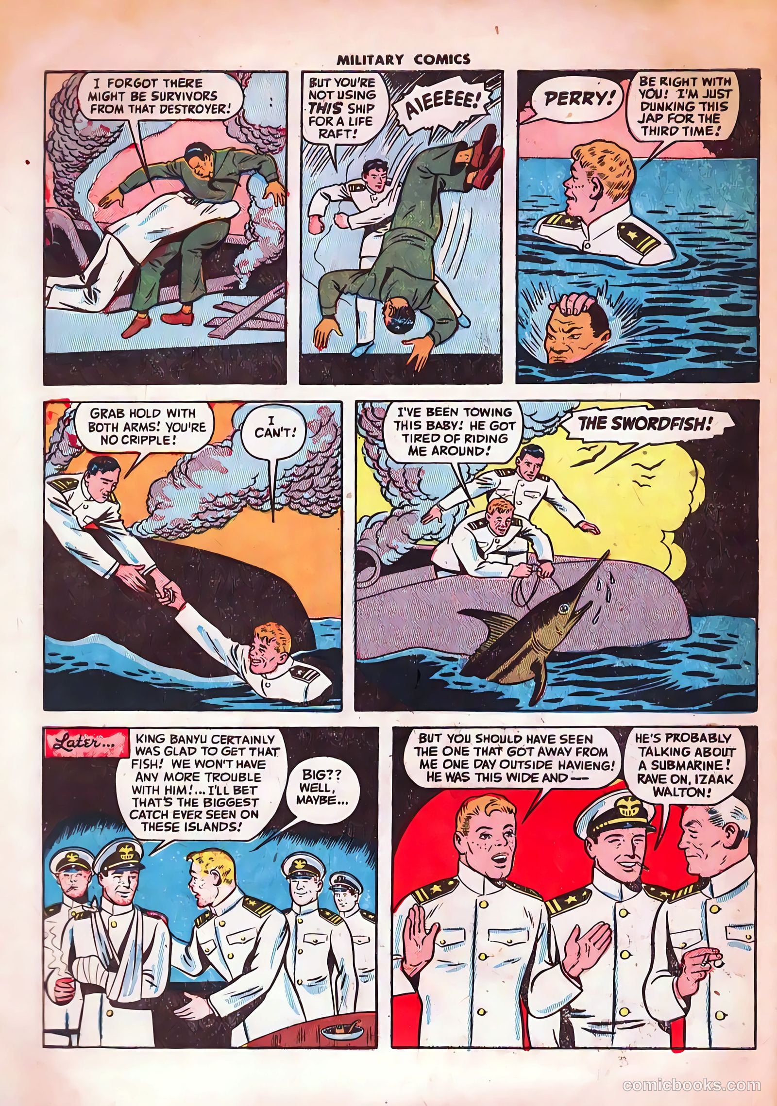 Military Comics #40 (1945) — page 50 of 60