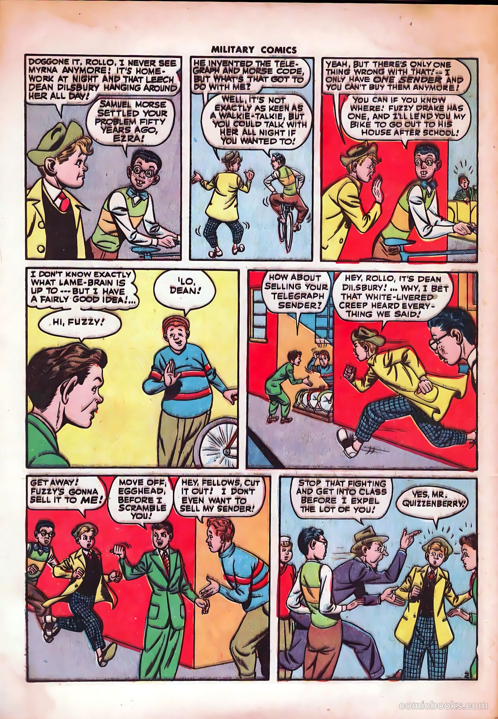 Military Comics #40 (1945) — page 52 of 60