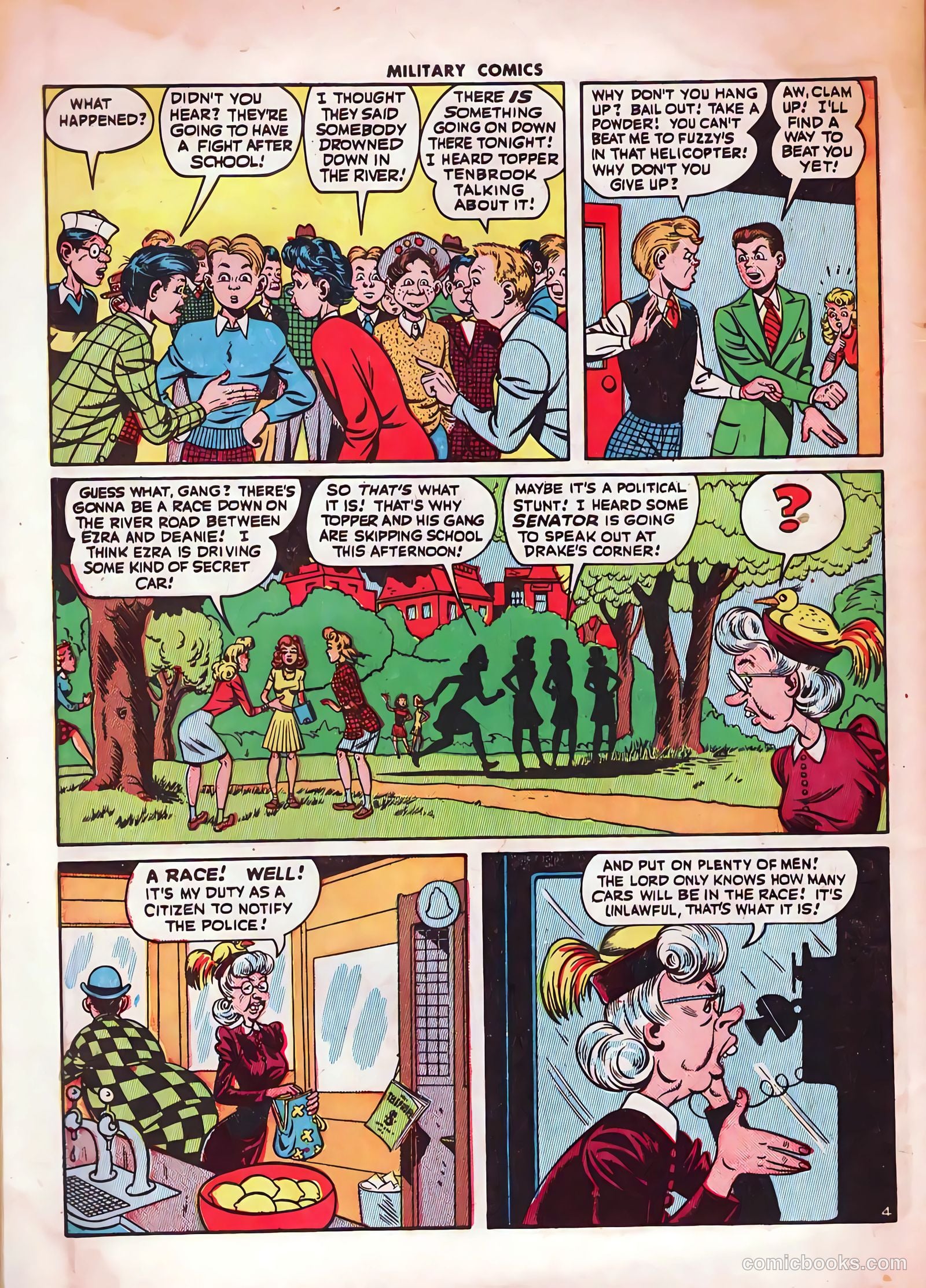 Military Comics #40 (1945) — page 54 of 60