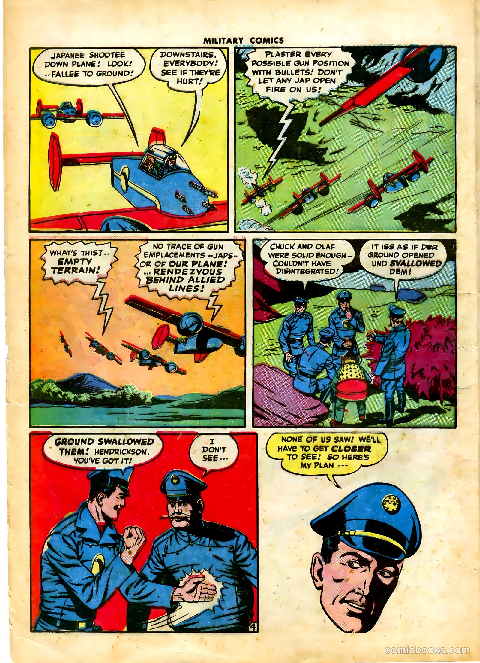 Military Comics #41 (1945) — page 6 of 60