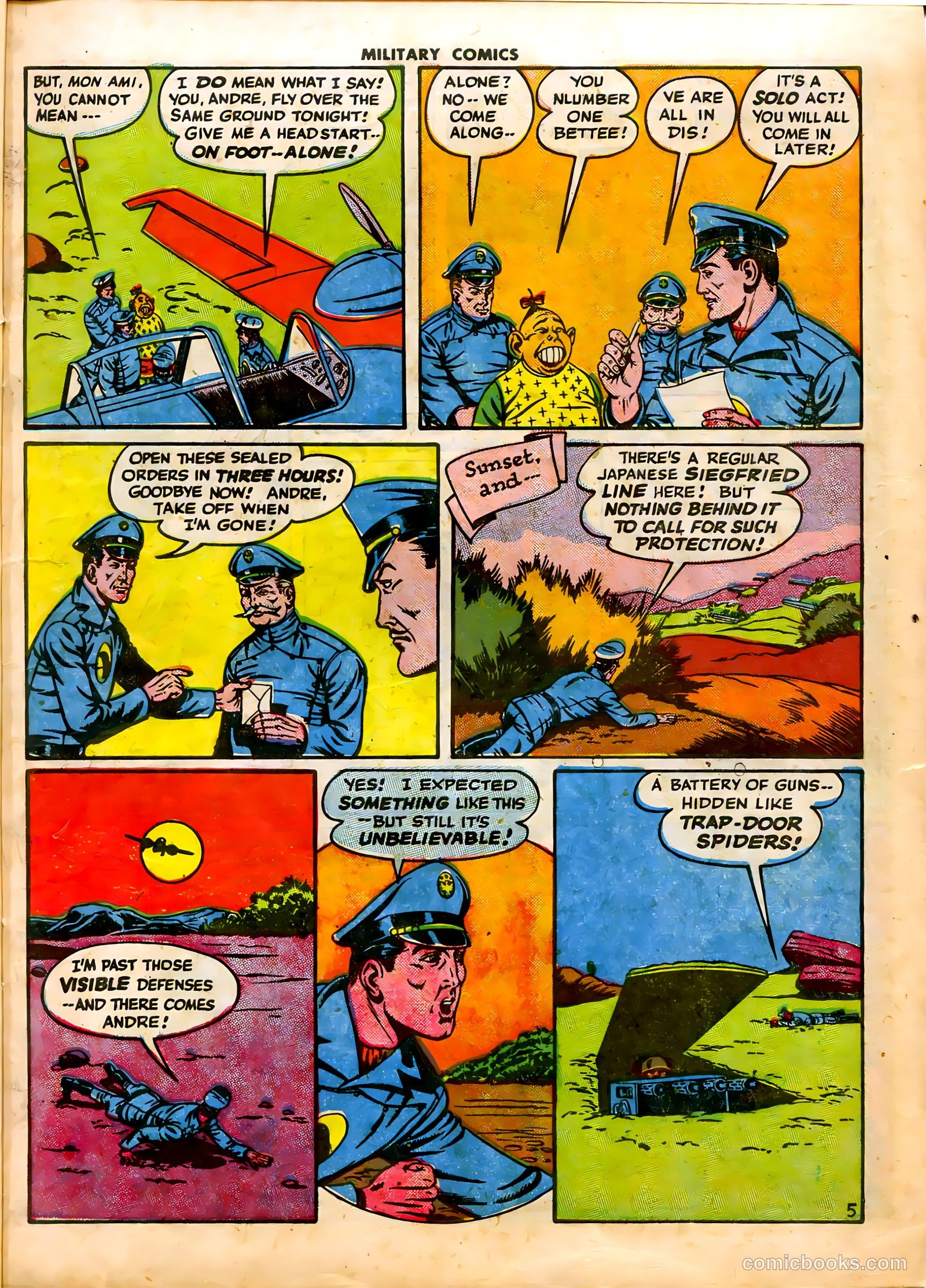 Military Comics #41 (1945) — page 7 of 60