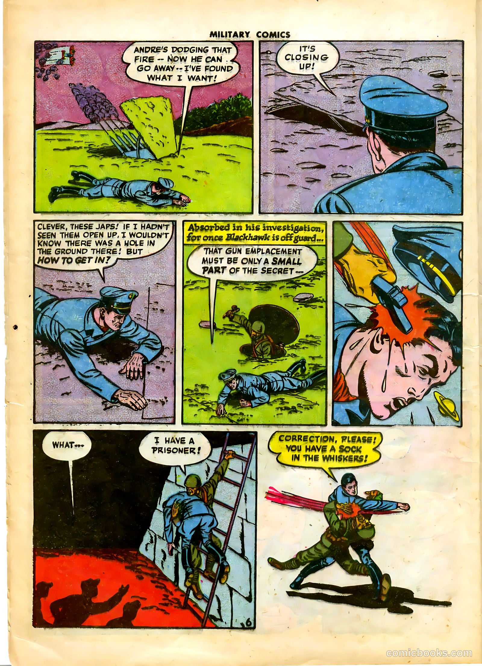 Military Comics #41 (1945) — page 8 of 60