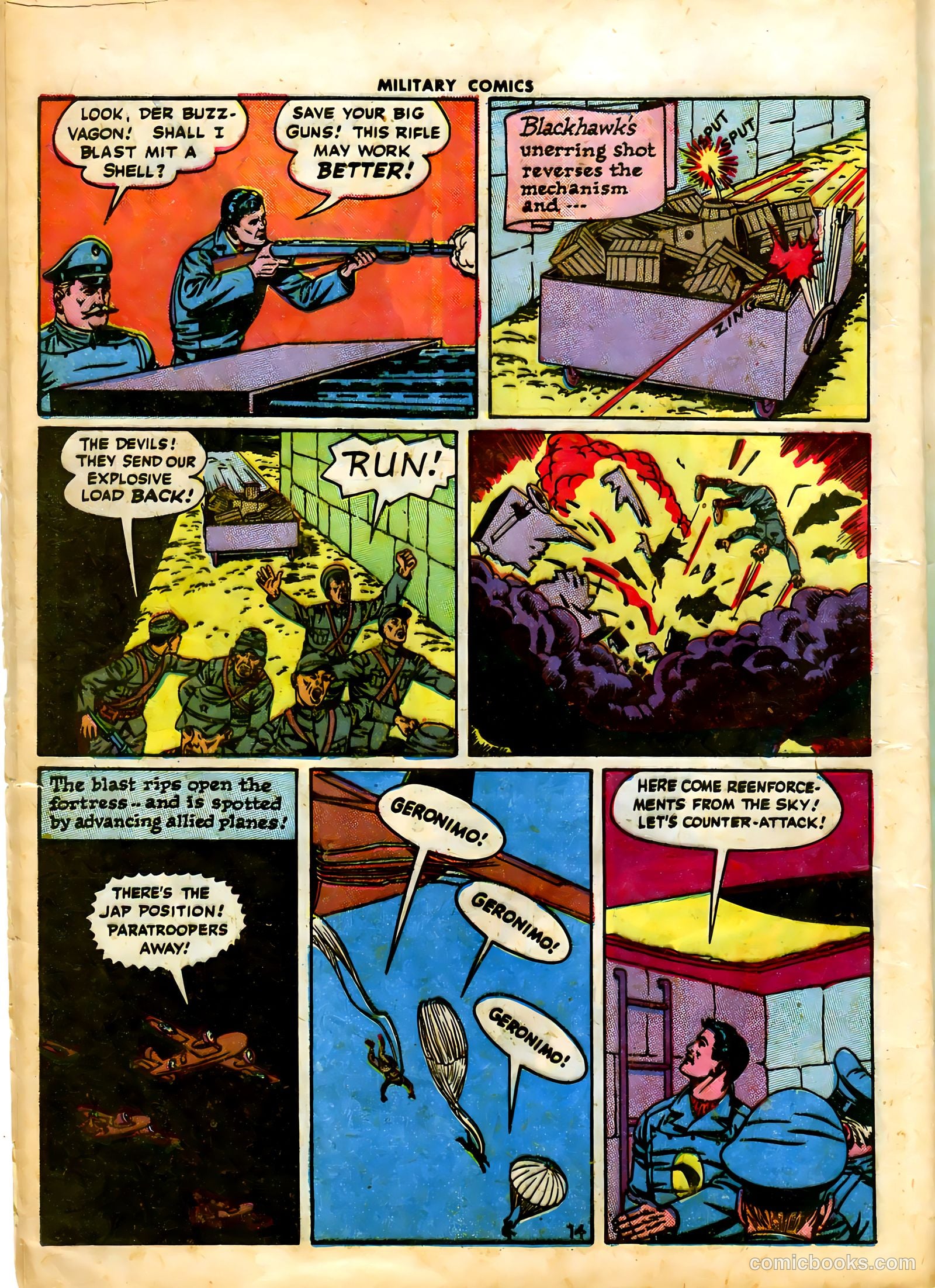 Military Comics #41 (1945) — page 16 of 60