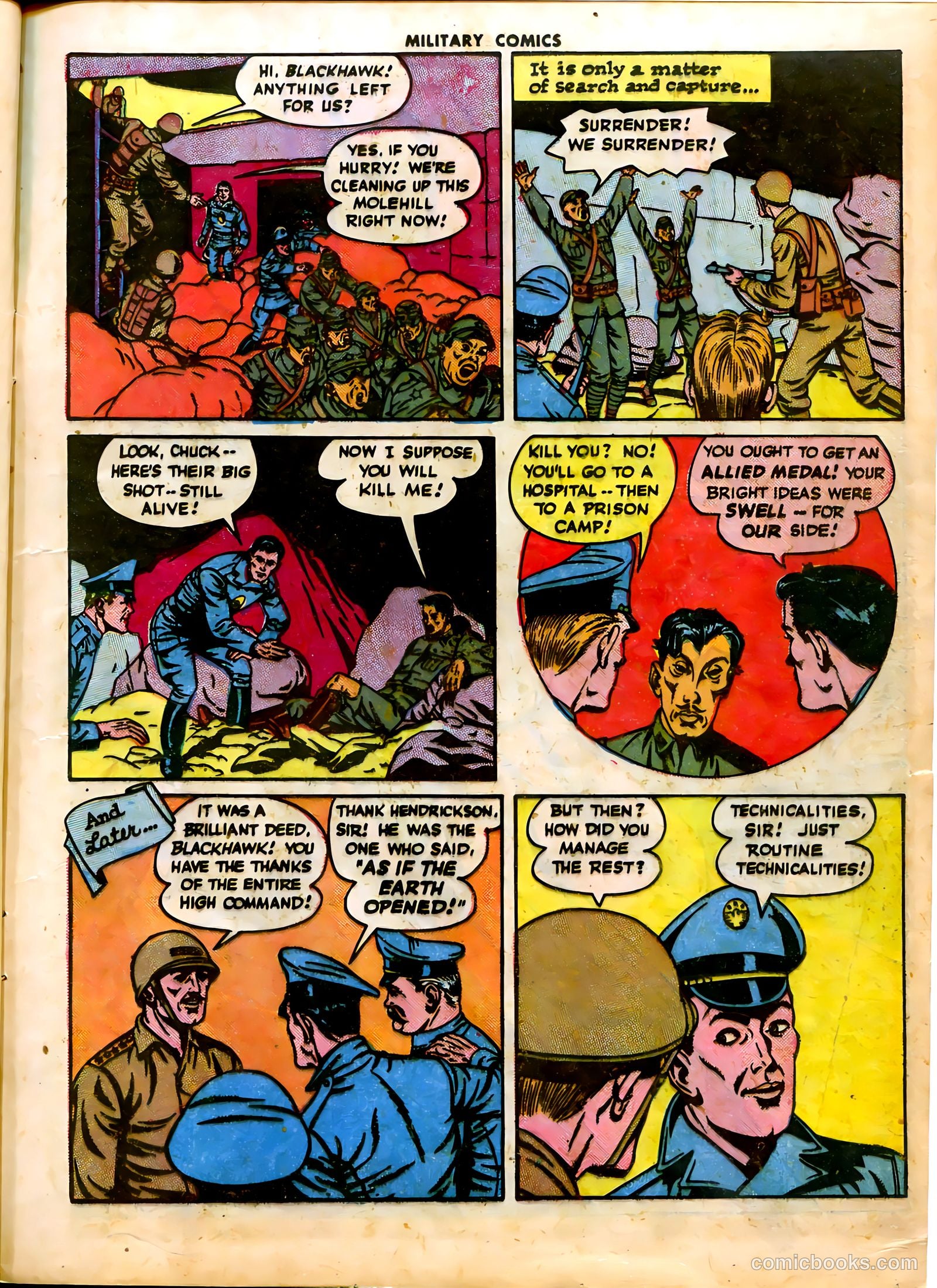 Military Comics #41 (1945) — page 17 of 60