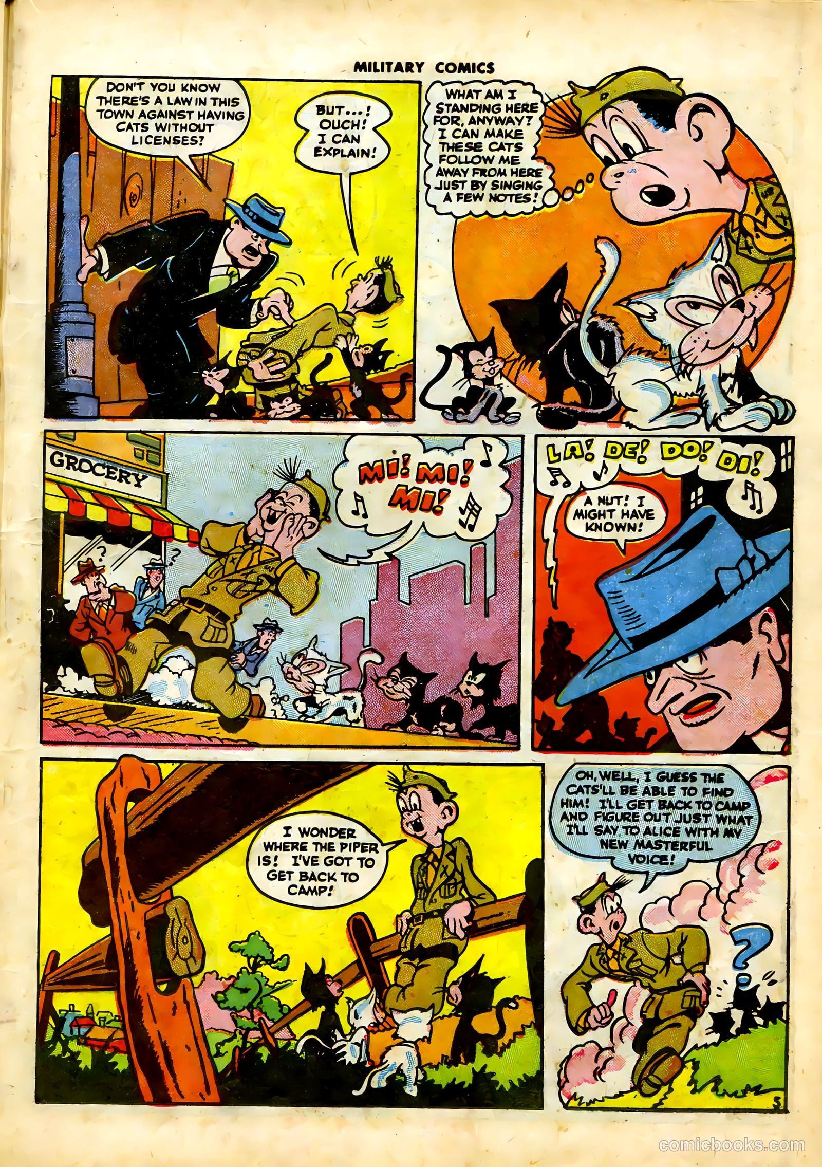 Military Comics #41 (1945) — page 35 of 60
