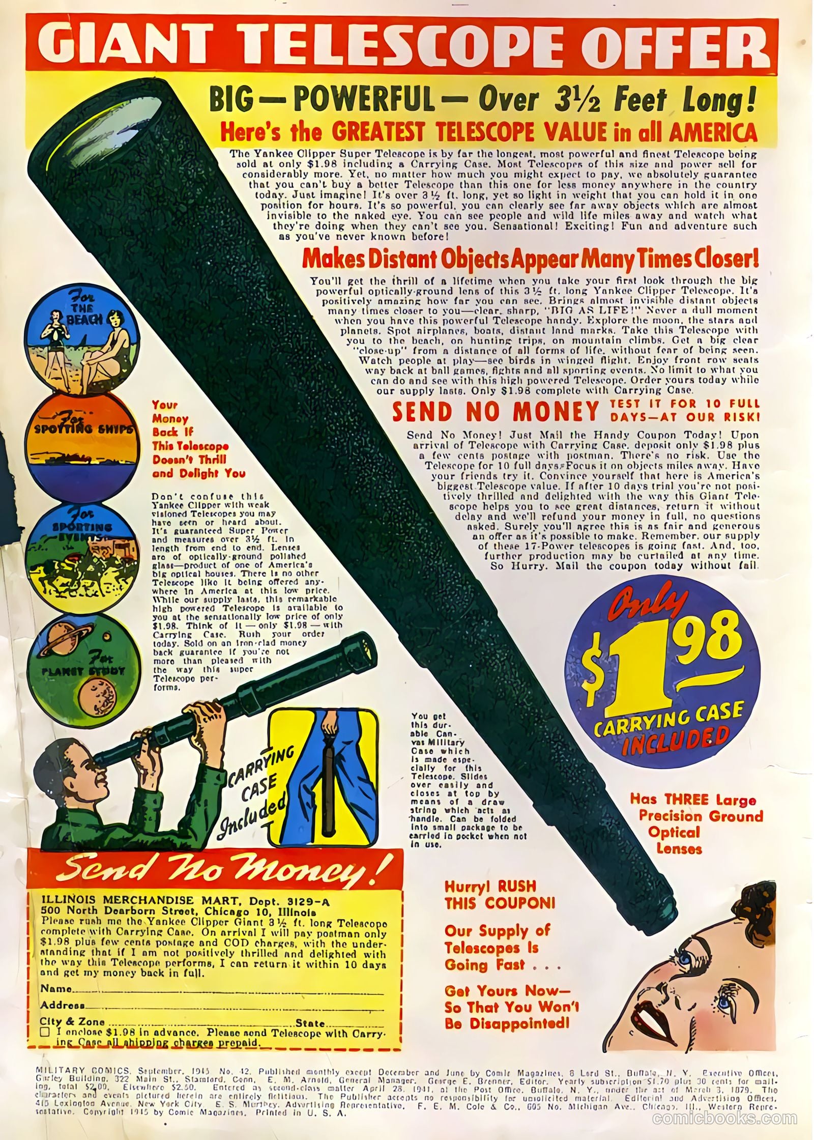 Military Comics #42 (1945) — page 2 of 60