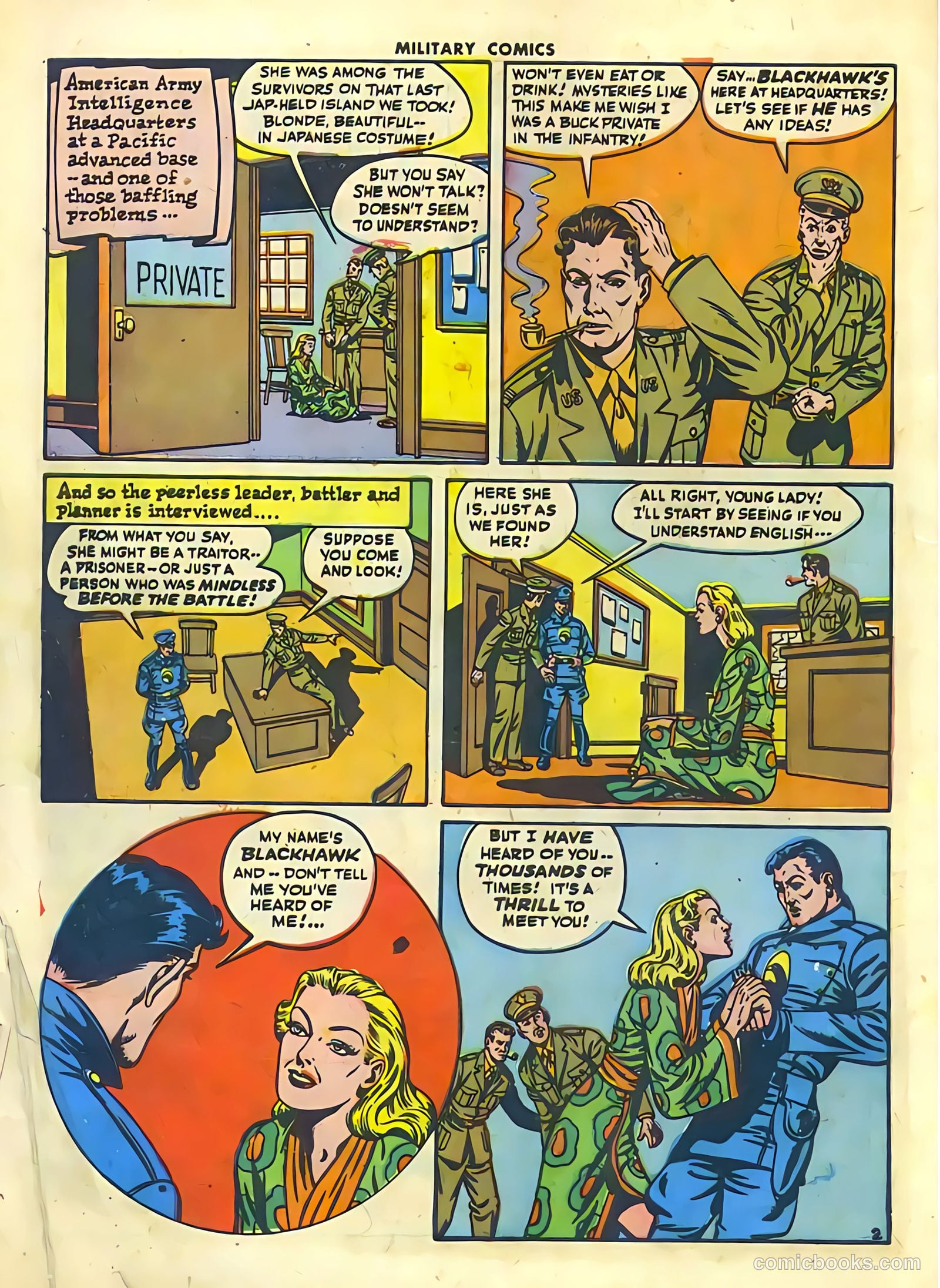 Military Comics #42 (1945) — page 4 of 60