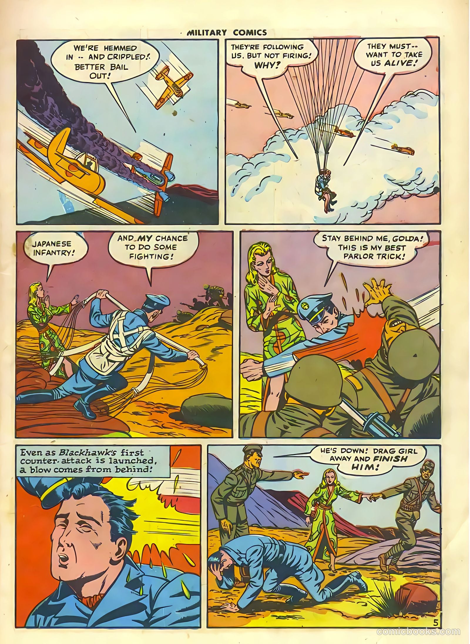 Military Comics #42 (1945) — page 7 of 60