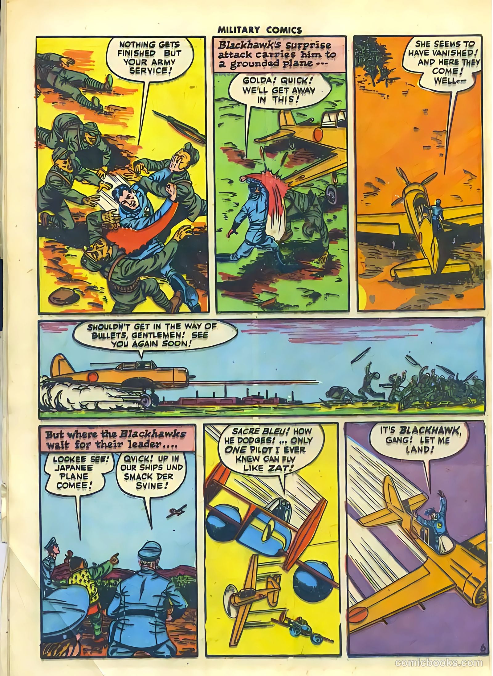 Military Comics #42 (1945) — page 8 of 60