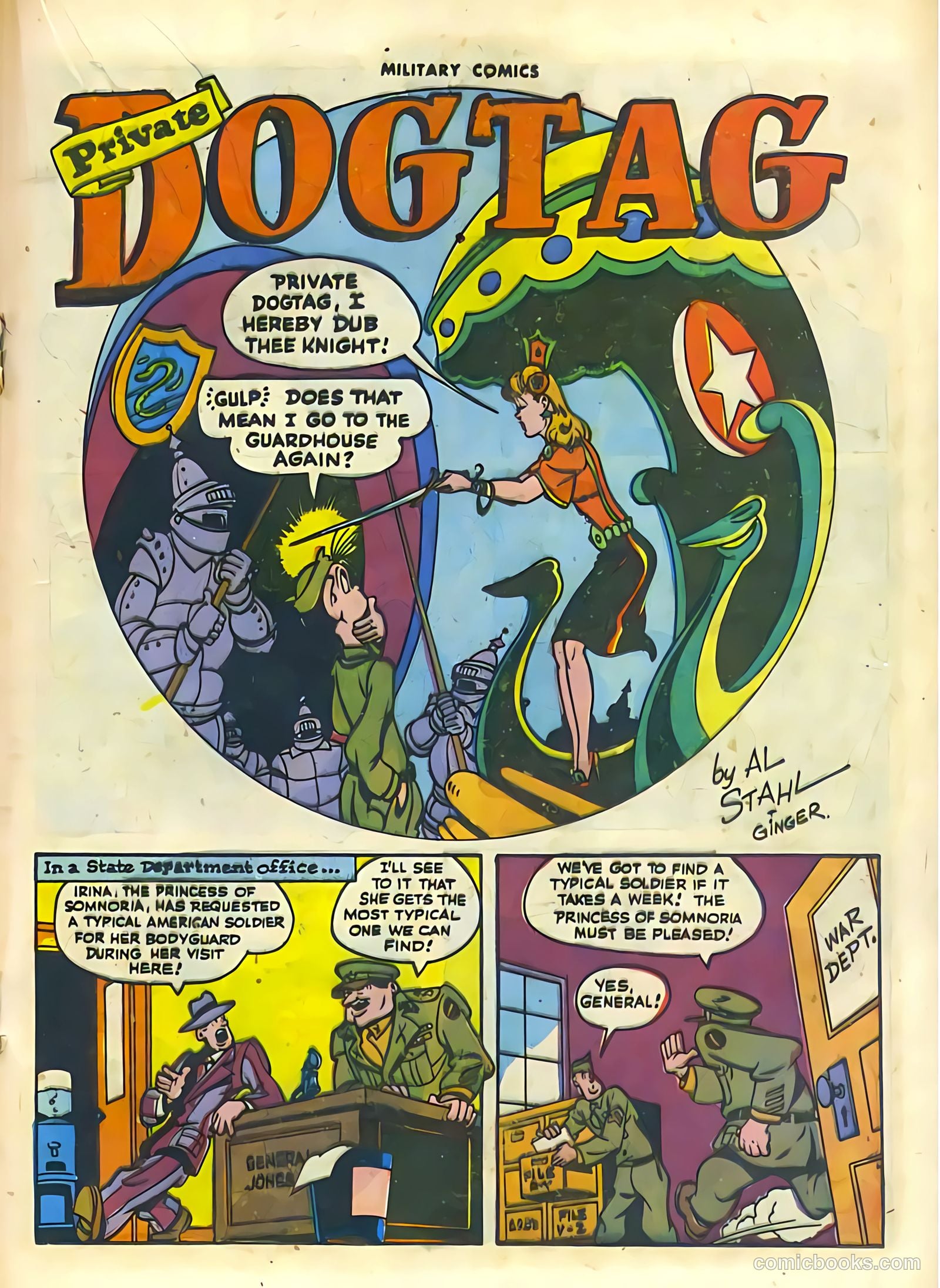 Military Comics #42 (1945) — page 31 of 60