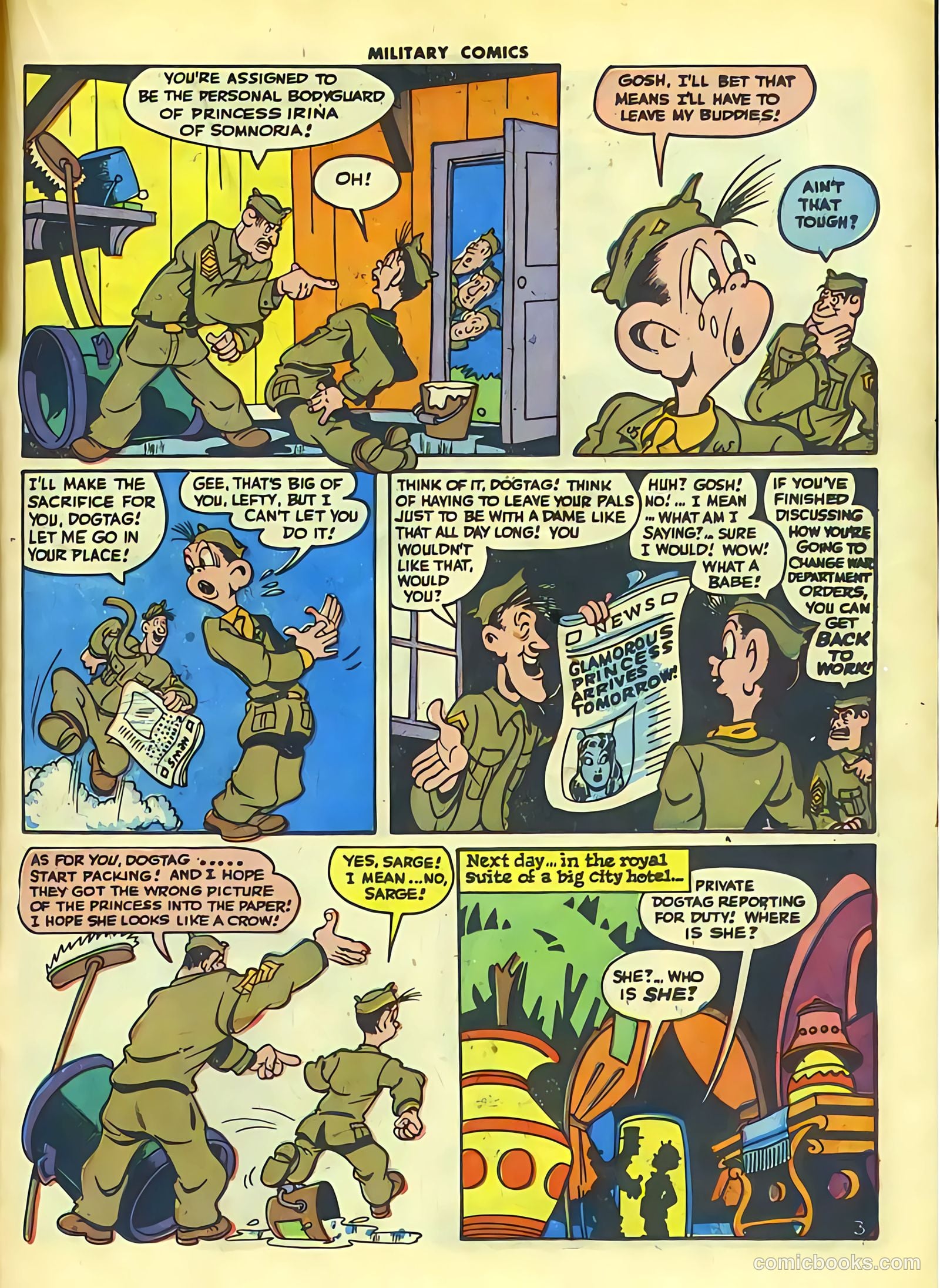Military Comics #42 (1945) — page 33 of 60