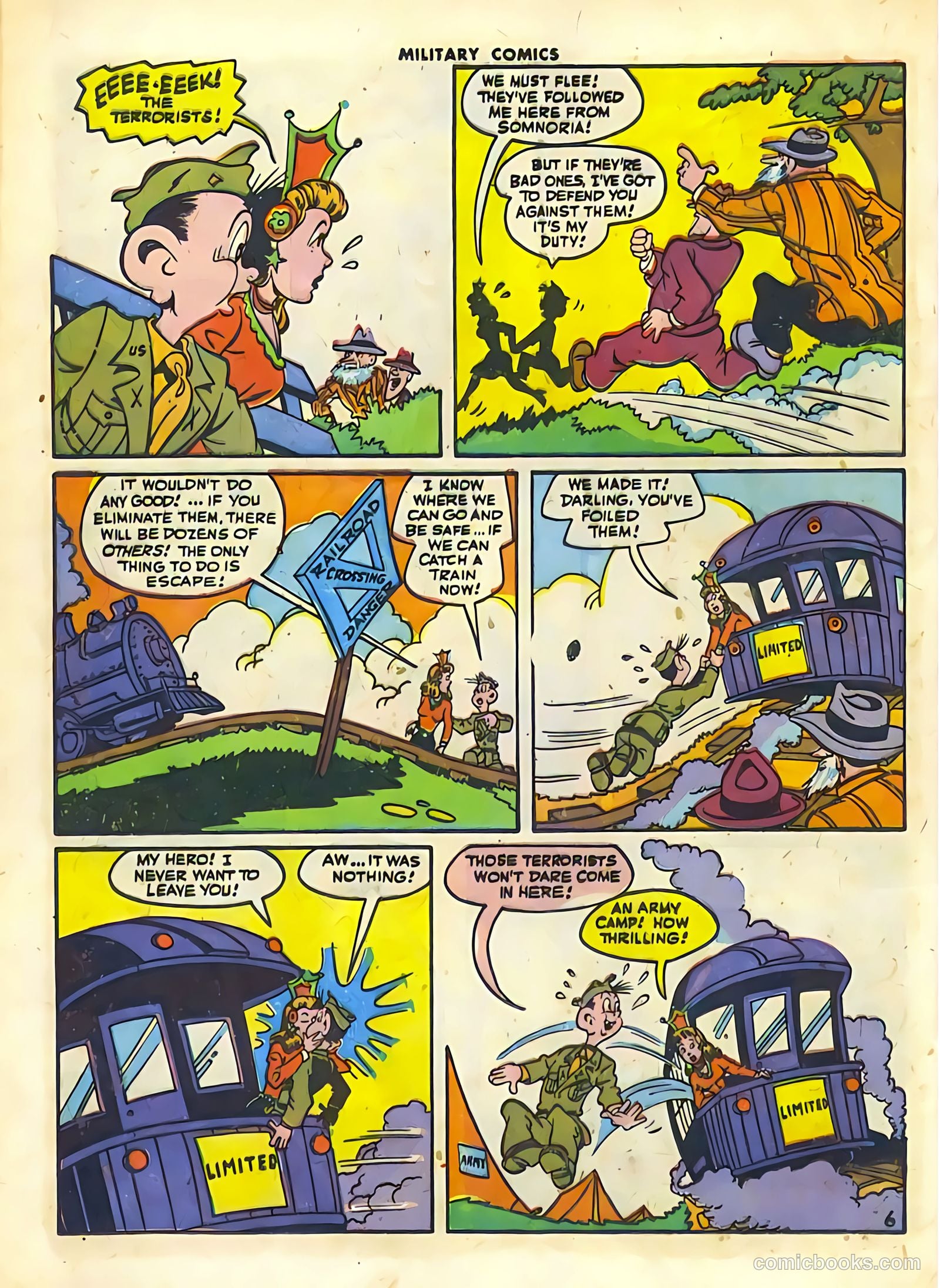 Military Comics #42 (1945) — page 36 of 60