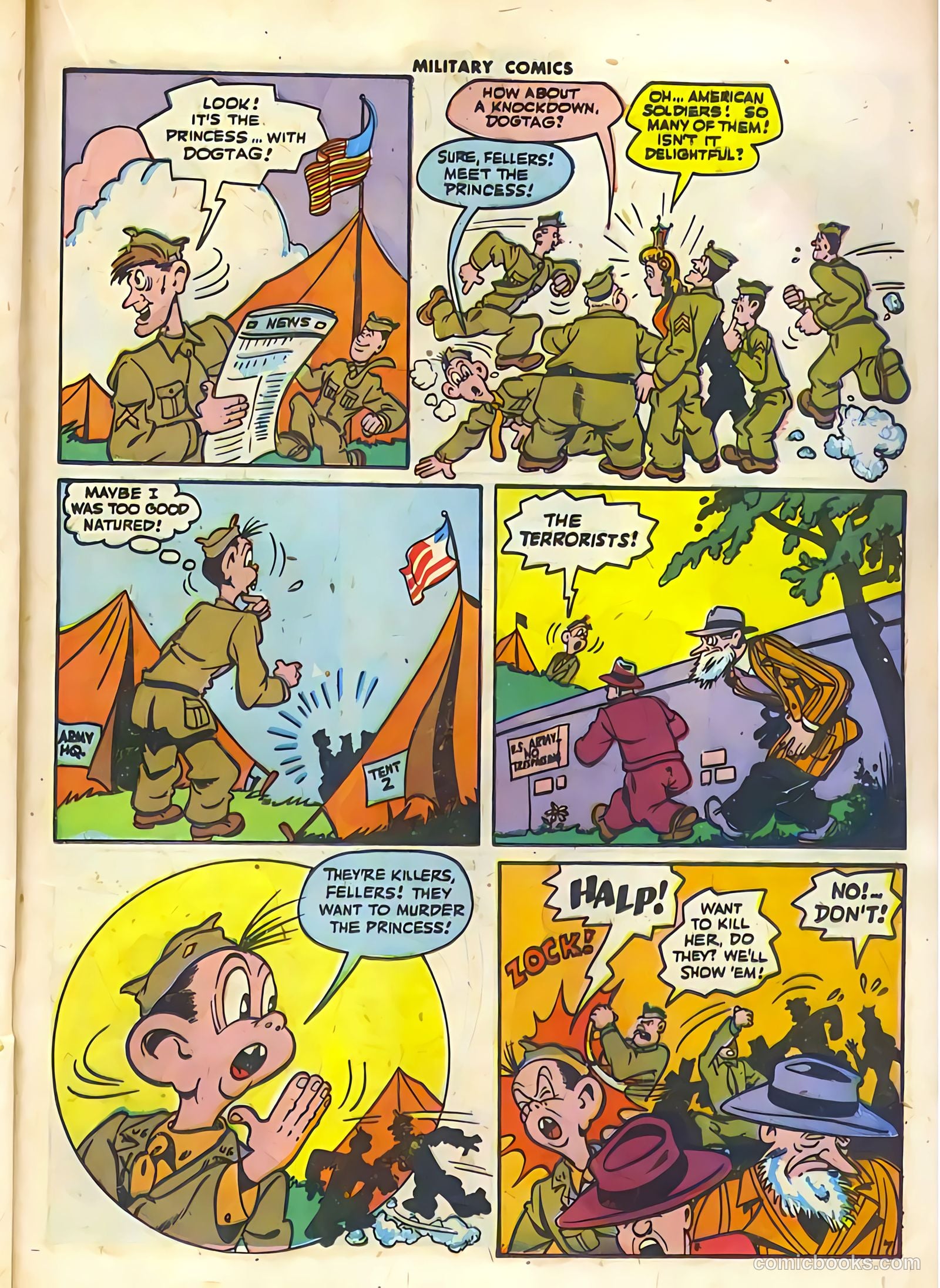 Military Comics #42 (1945) — page 37 of 60